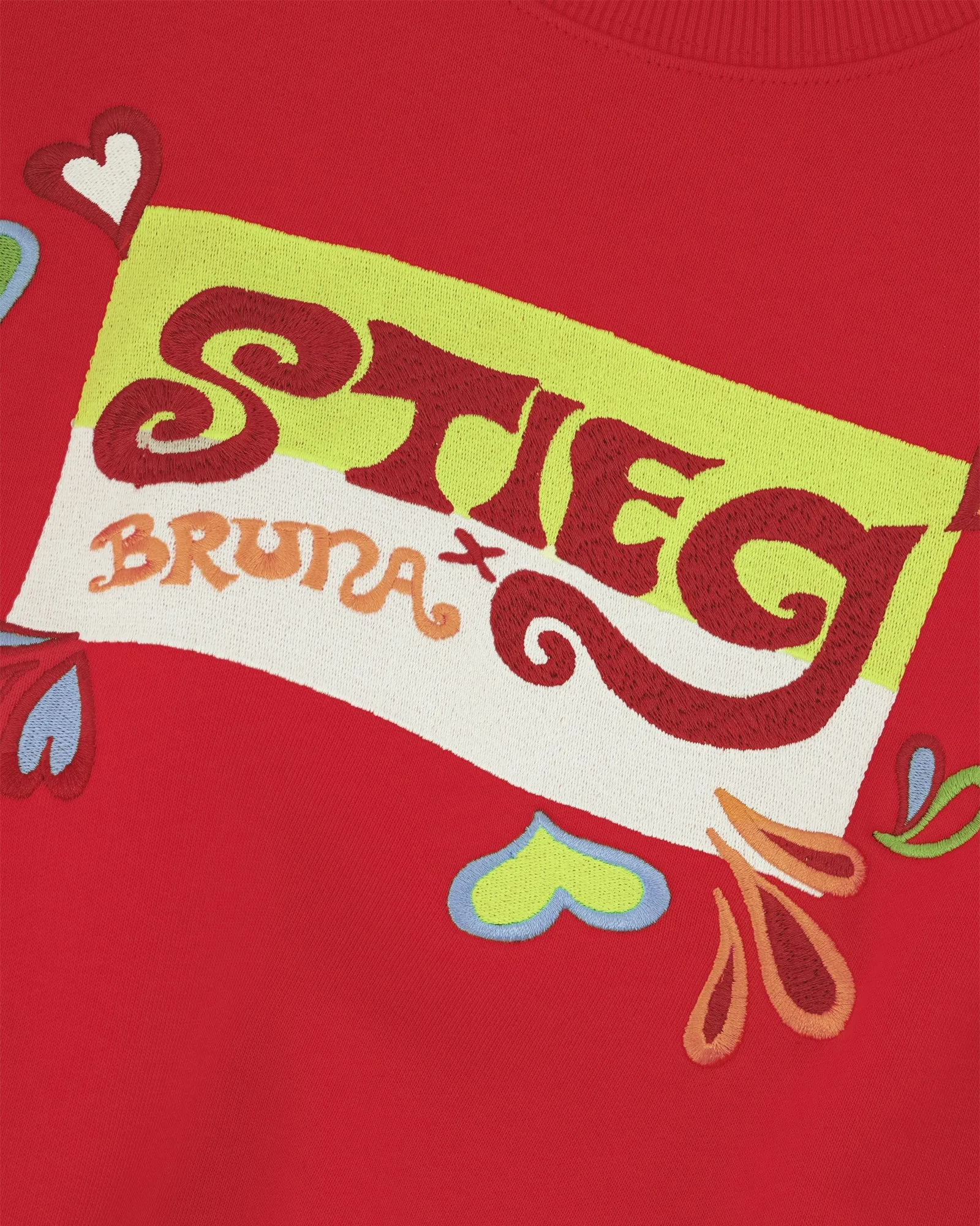 Beirut Oversized Sweater | Red sold by Stieglitz product image thumbnail 5