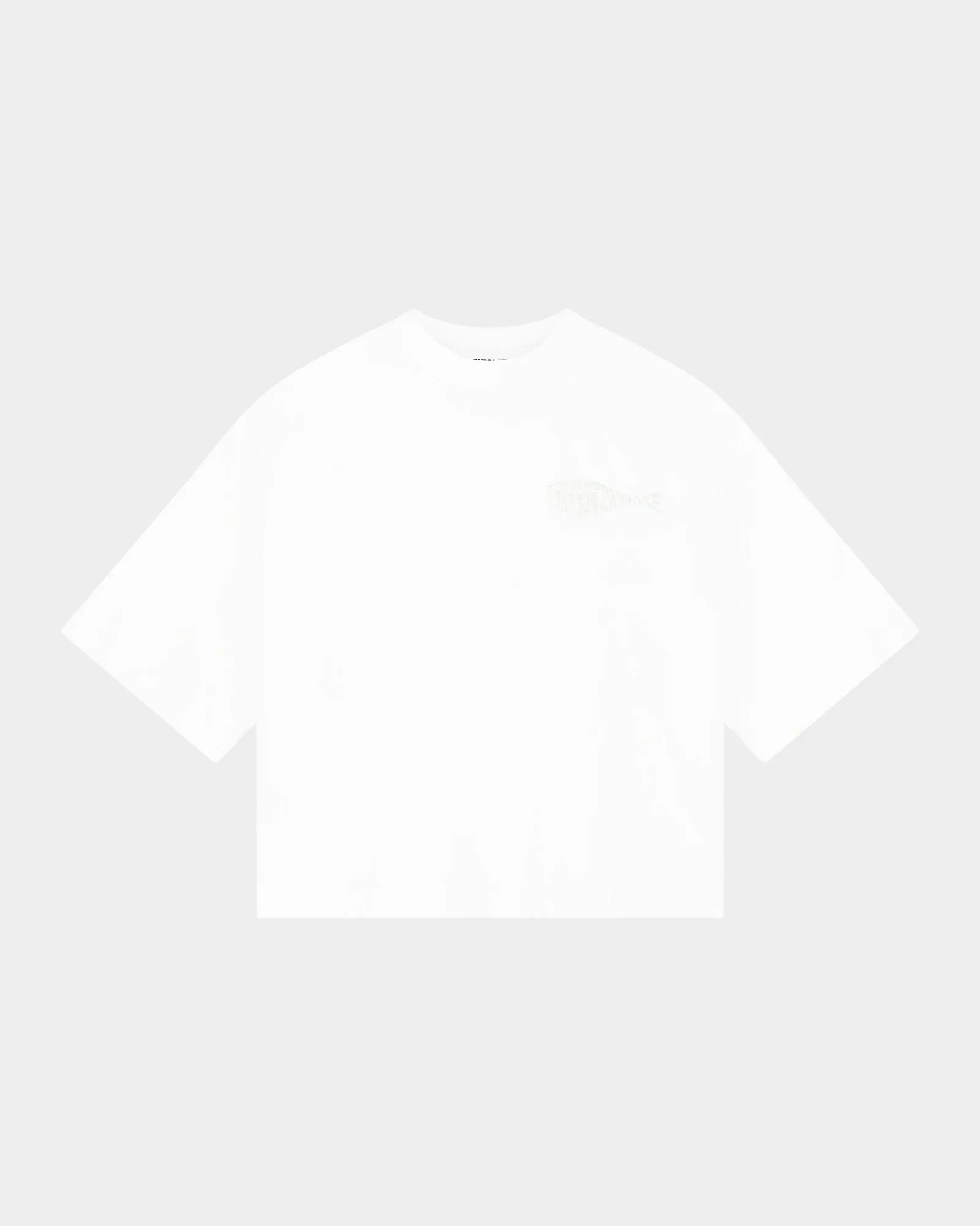 Tin Oversized Boxy T-shirt | White sold by Stieglitz