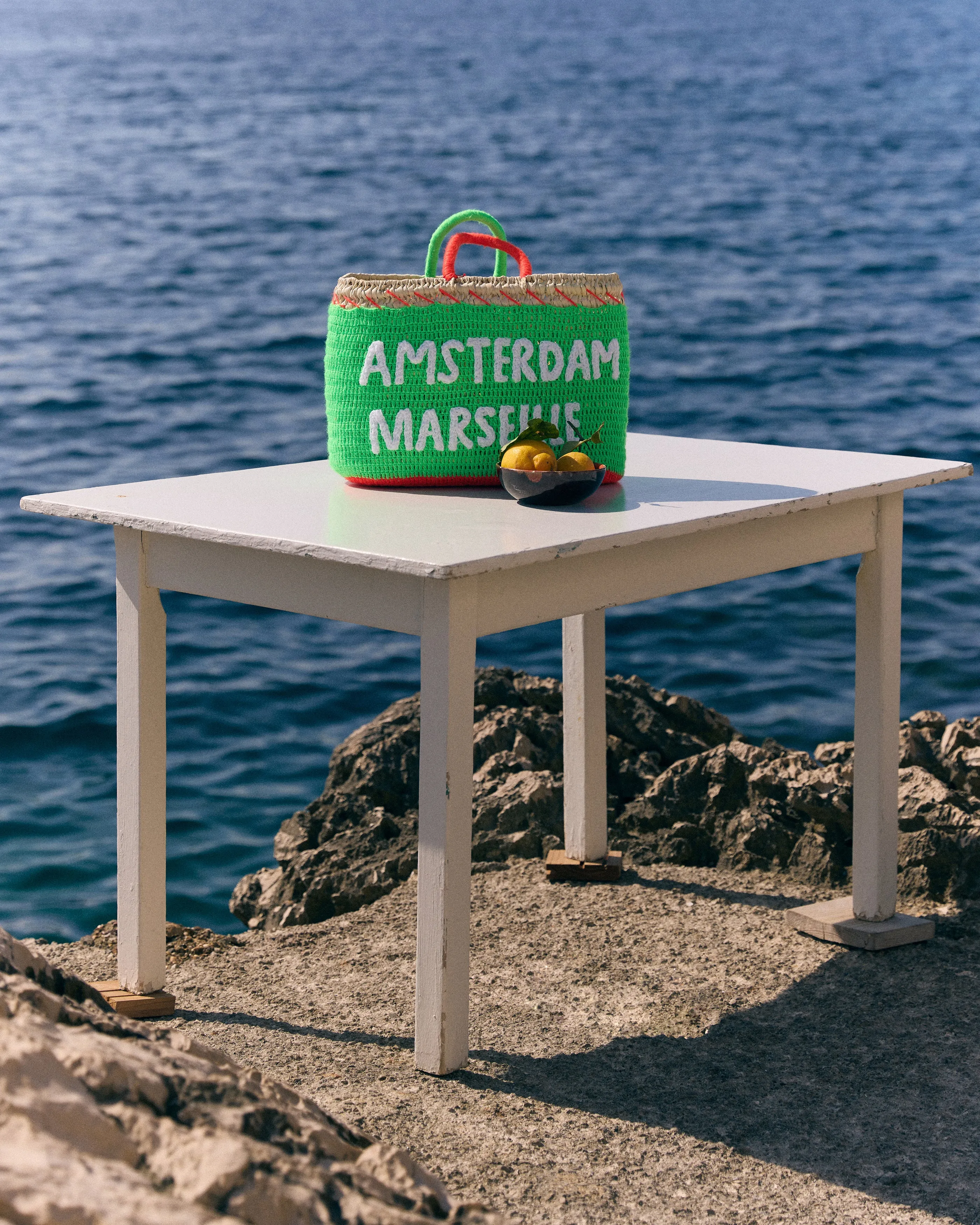 Stieglitz x Kilometre Amsterdam-Paris-Marseille medium bag | Multi sold by Stieglitz product image thumbnail 4