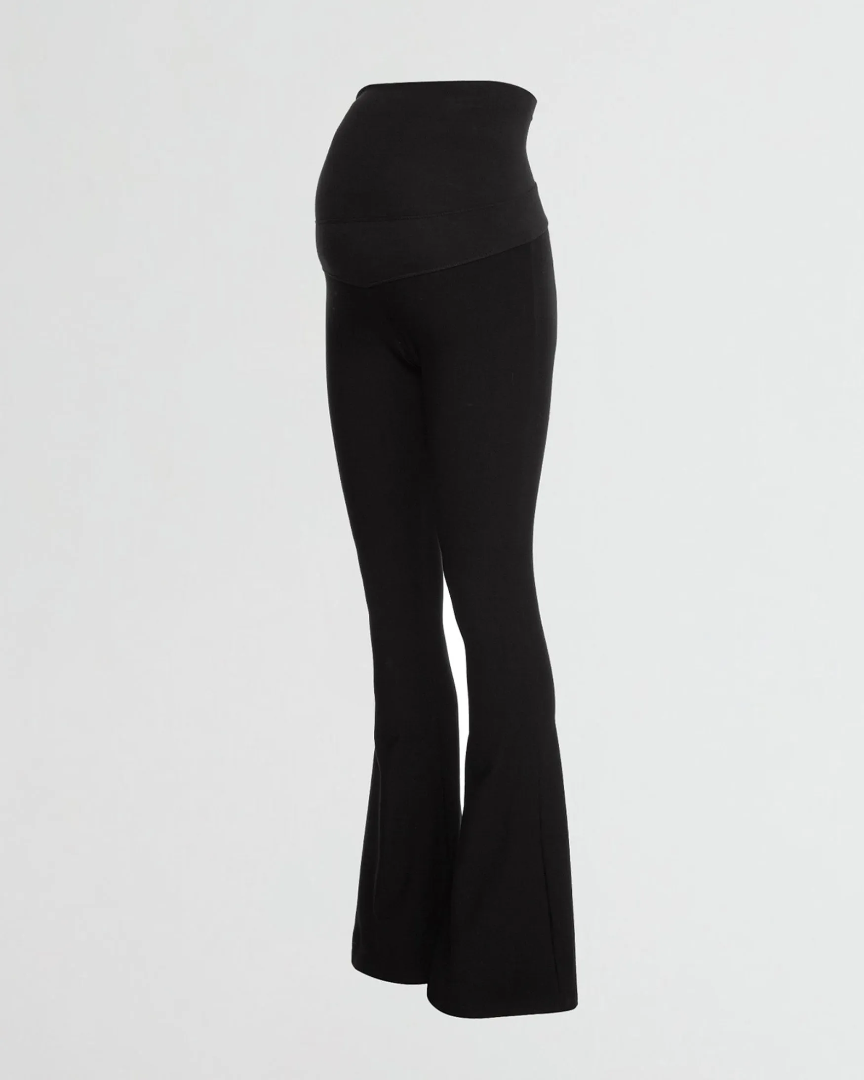 NOS Stieg Maternity Flared Leggings | Black sold by Stieglitz