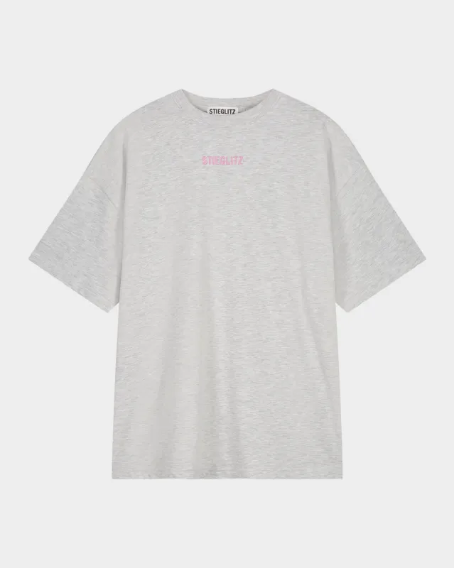 Basic Oversized T-shirt | Melange grey sold by Stieglitz