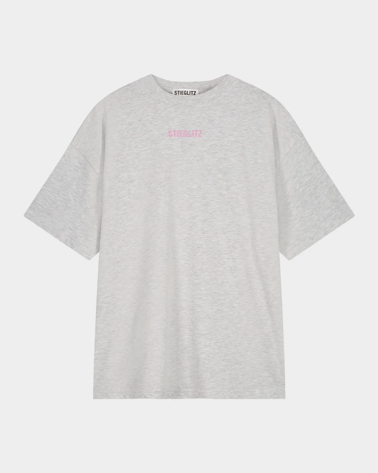 Basic Oversized T-shirt | Melange grey sold by Stieglitz