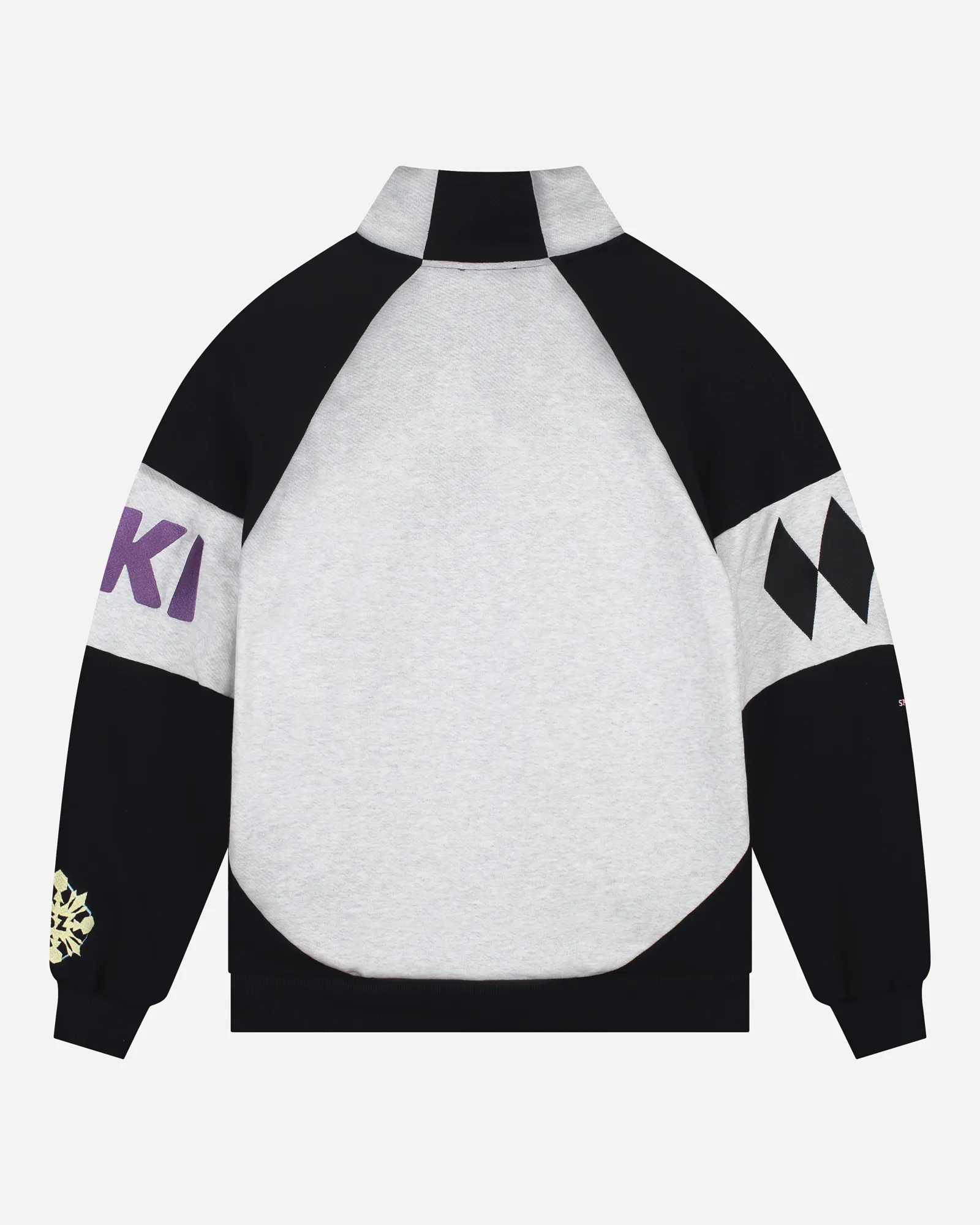 Carli Zip Up Sweater | Melange grey sold by Stieglitz product image thumbnail 5