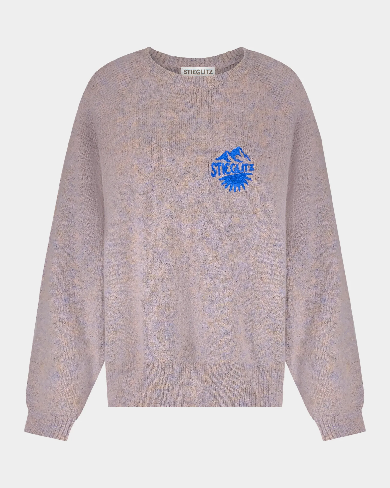 Melicia Jumper | Purple melange sold by Stieglitz product image thumbnail 2