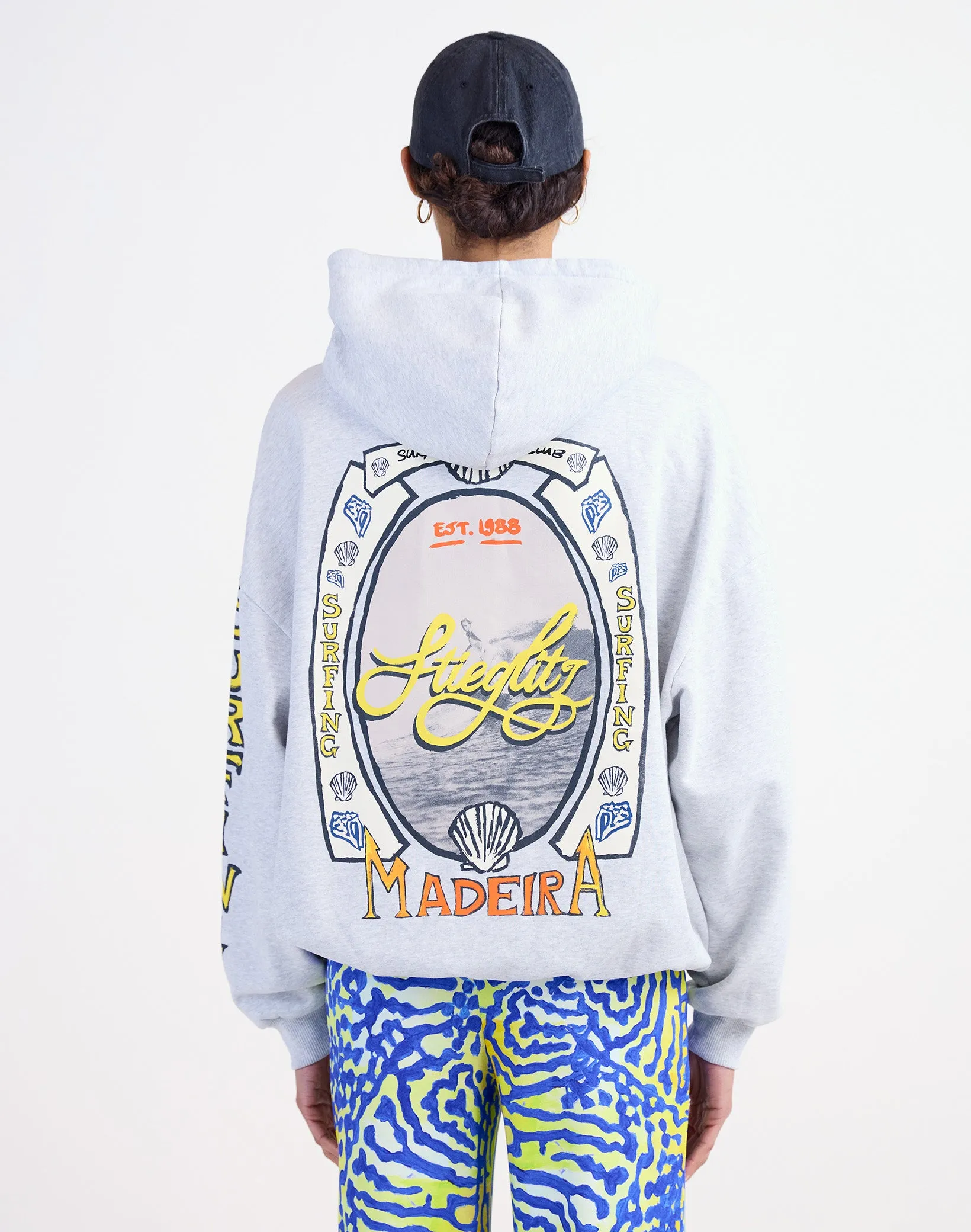 Sumera Oversized Hoodie | Melange grey sold by Stieglitz product image thumbnail 5