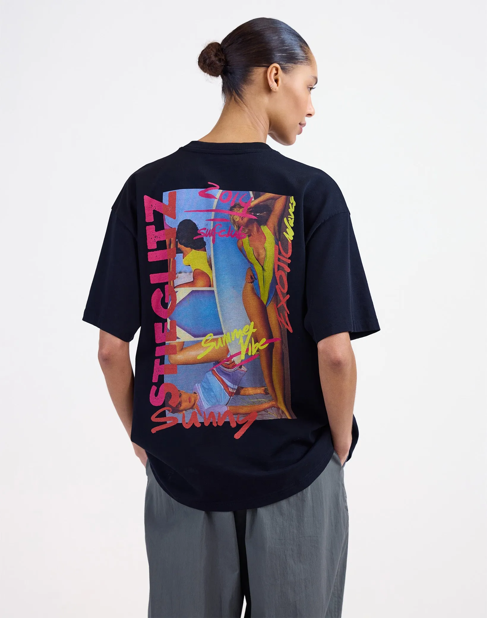 Ceira Oversized T-shirt | Black sold by Stieglitz