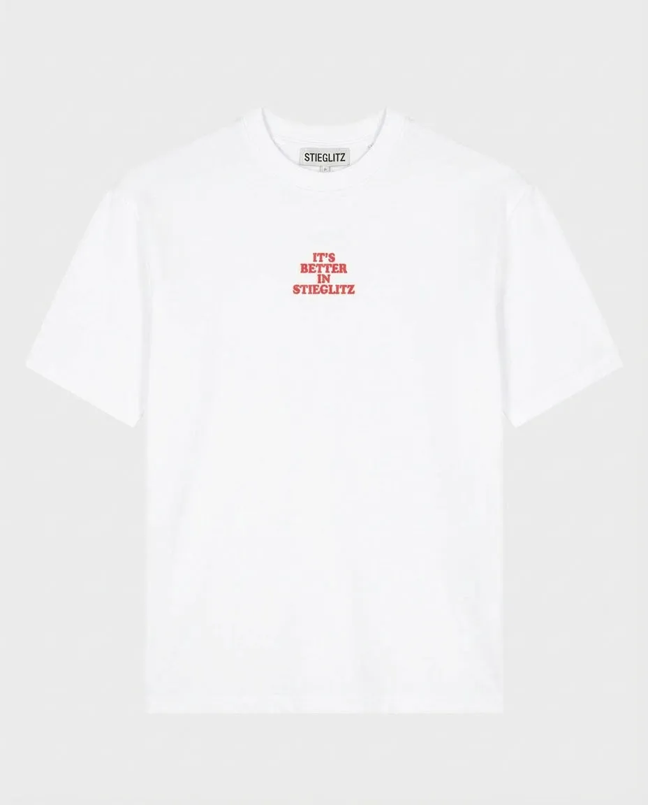 Branca regular T-shirt | White sold by Stieglitz product image thumbnail 3
