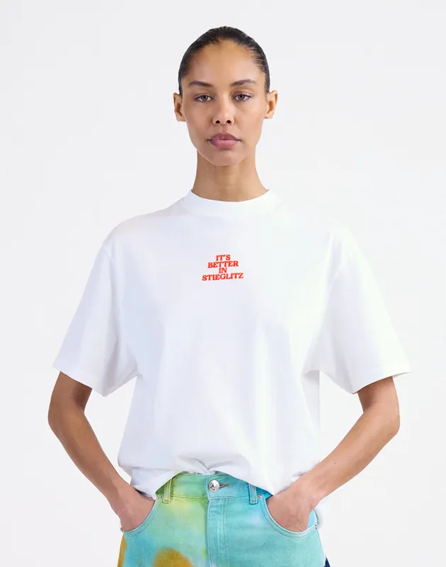 Branca regular T-shirt | White sold by Stieglitz