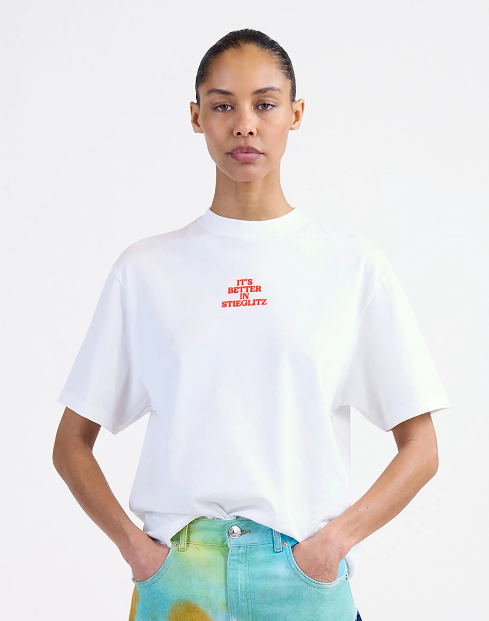 Branca regular T-shirt | White sold by Stieglitz