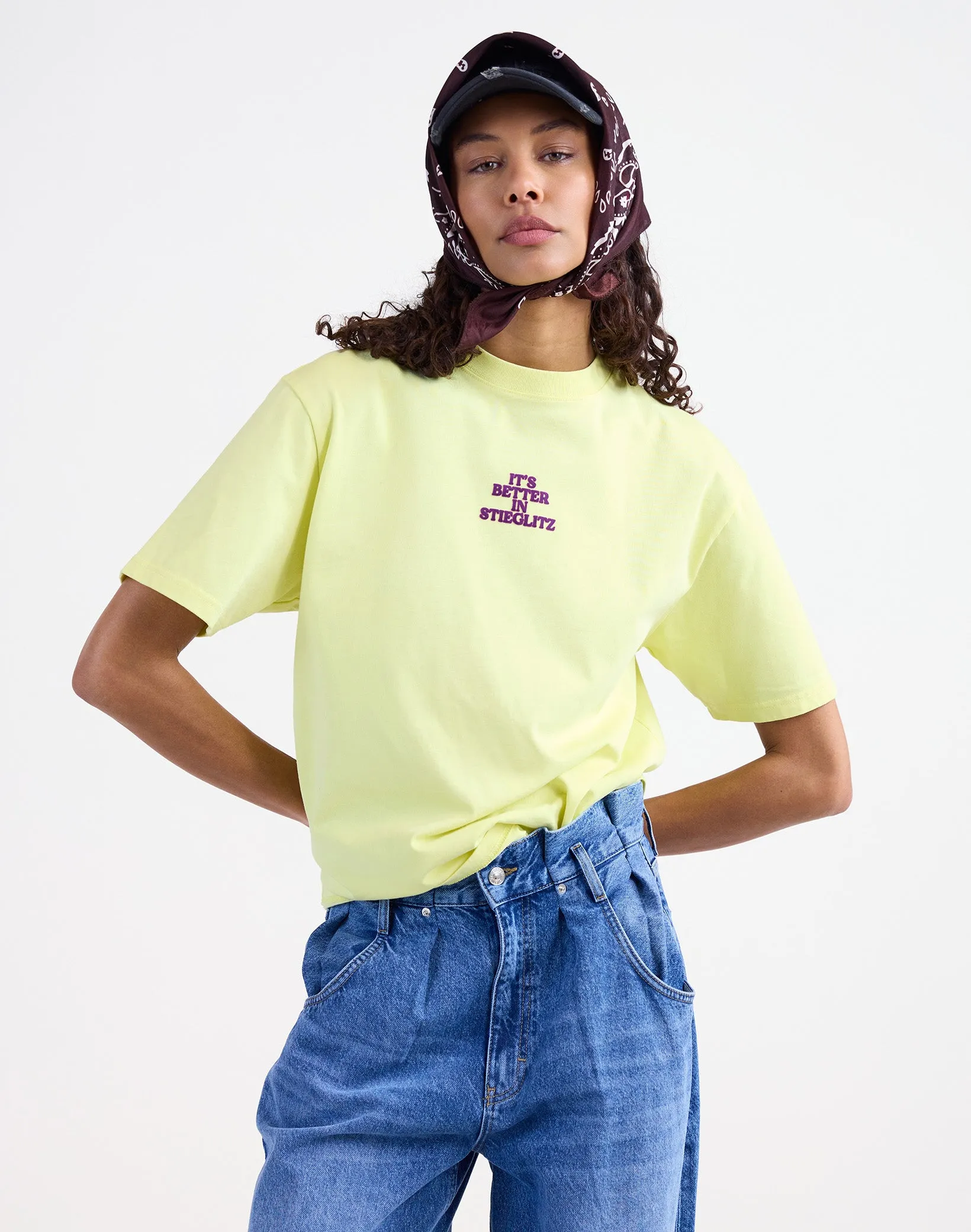 Branca regular T-shirt | Yellow sold by Stieglitz product image thumbnail 2