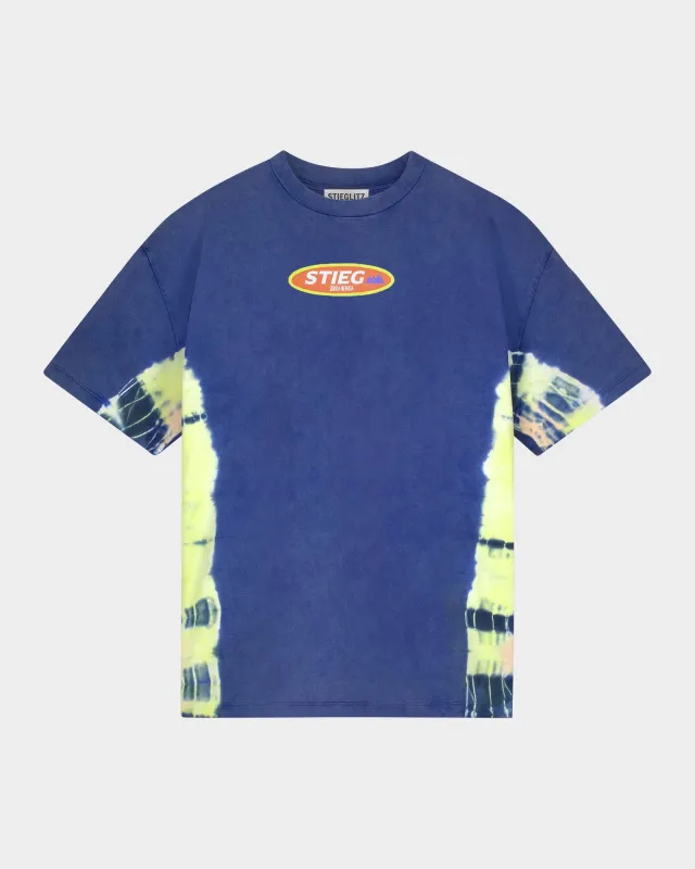 Daniel Oversized T-shirt | Blue made by Stieglitz