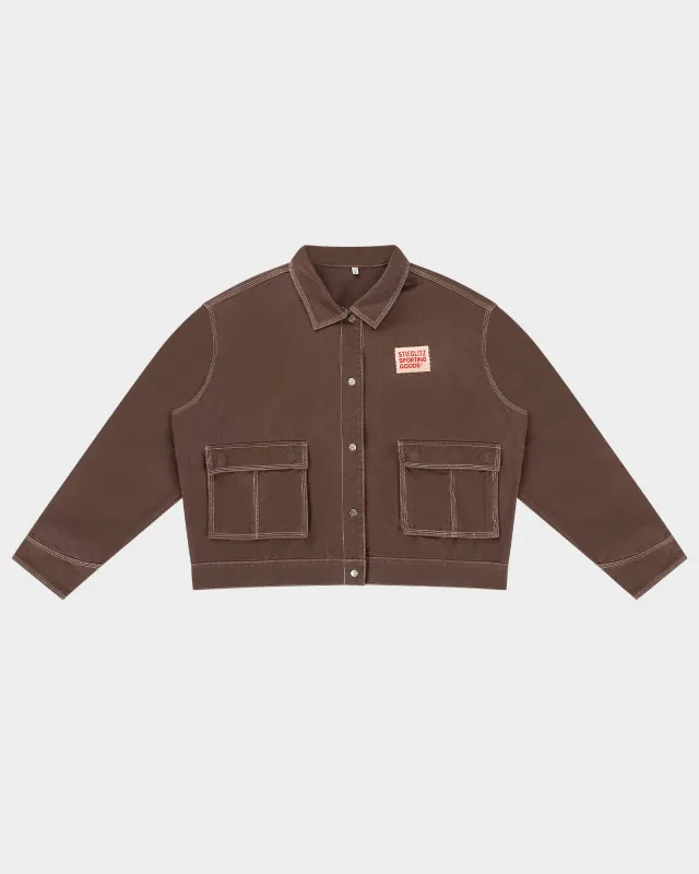 Stieglitz Sporting Goods Jacket | Brown made by Stieglitz