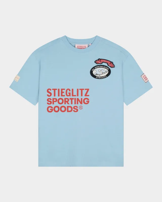 Jaimey Oversized T-shirt | Blue made by Stieglitz