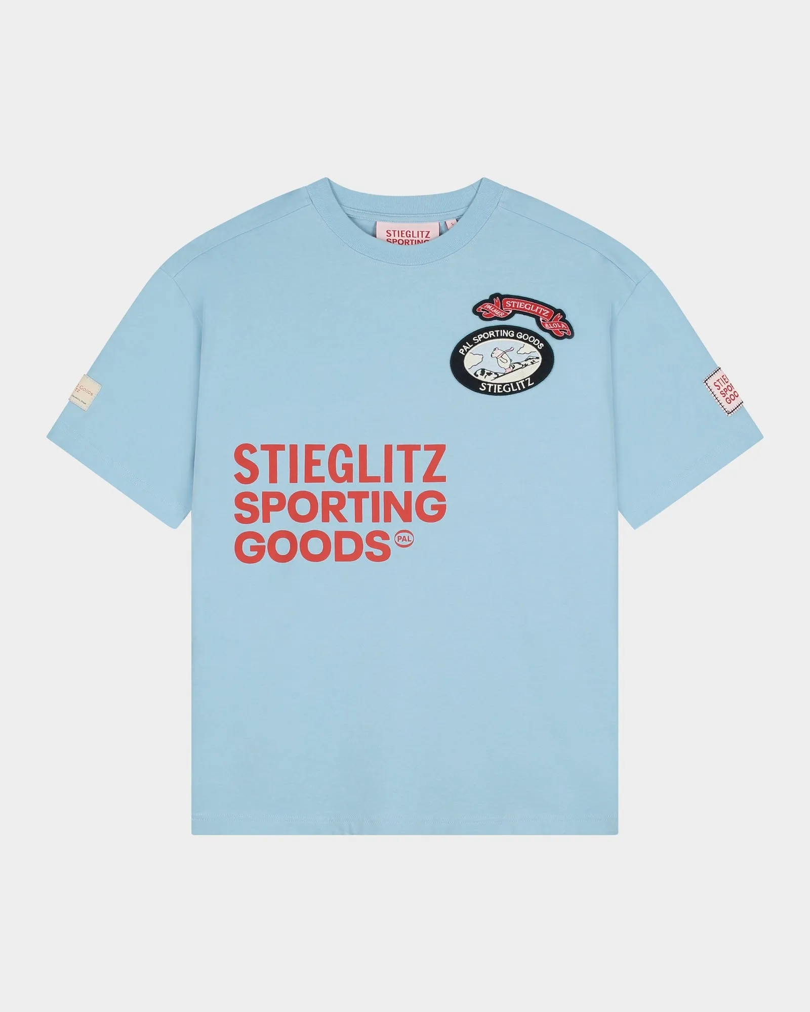 Jaimey Oversized T-shirt | Blue sold by Stieglitz