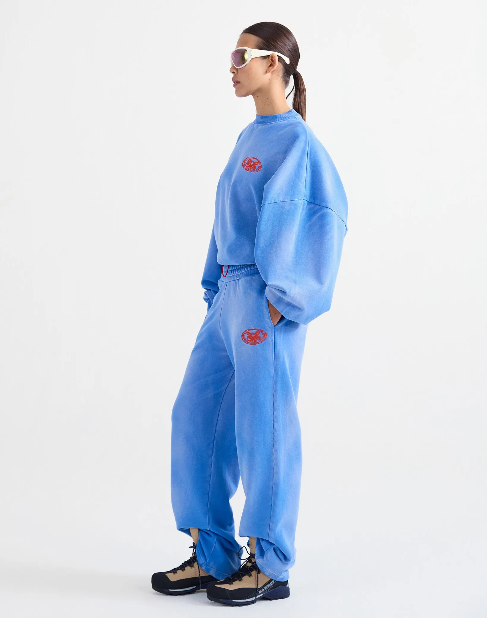 Livia Sweatpants | Blue sold by Stieglitz product image thumbnail 3