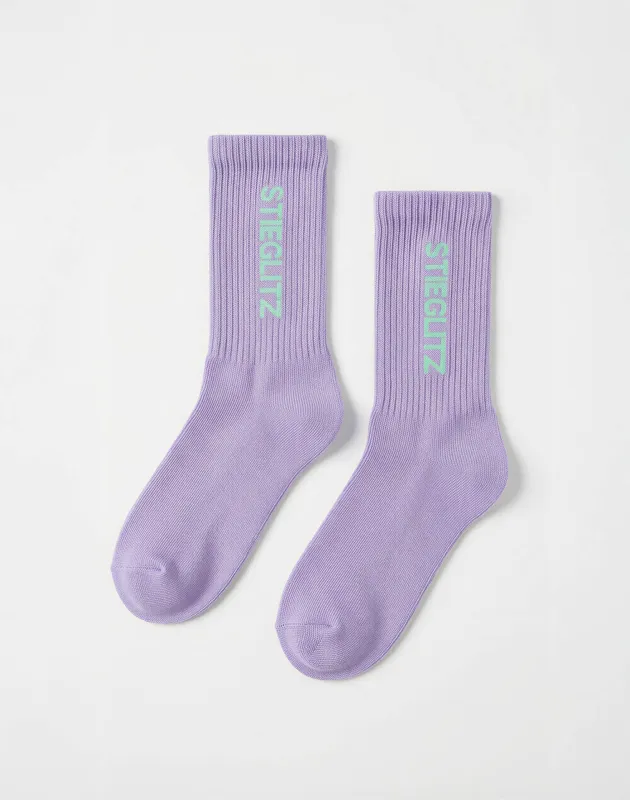 Stieg Socks | Purple made by Stieglitz