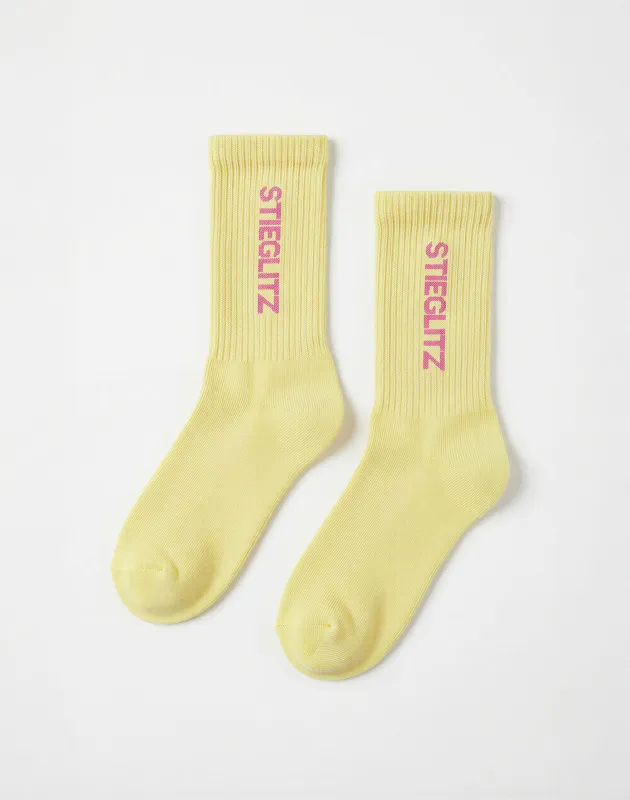 Stieg Socks | Yellow made by Stieglitz