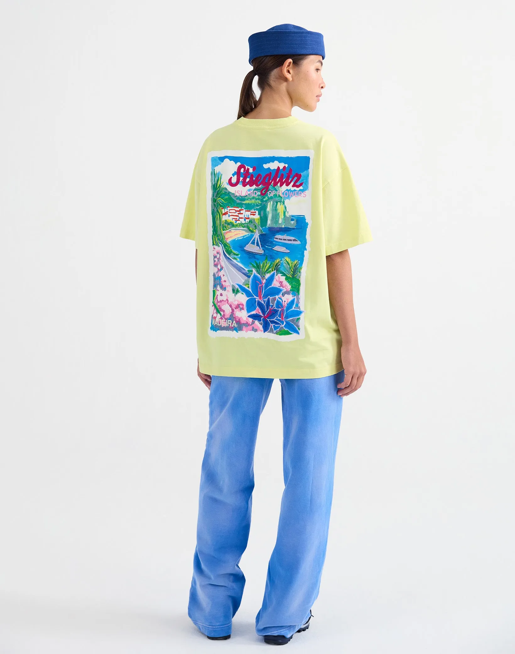 Heloisa Oversized T-shirt | Yellow sold by Stieglitz product image thumbnail 2
