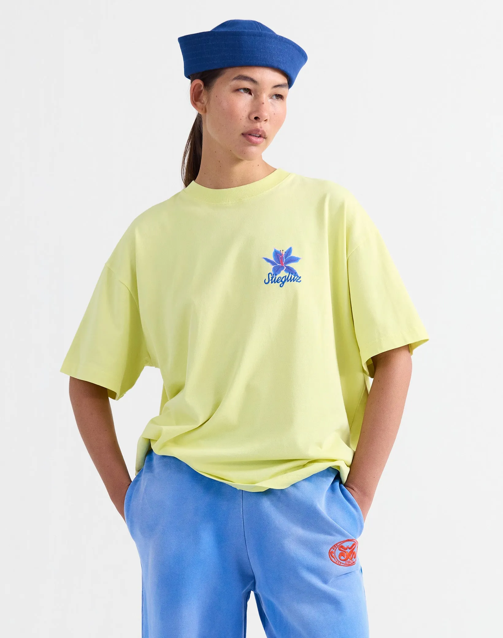 Heloisa Oversized T-shirt | Yellow sold by Stieglitz