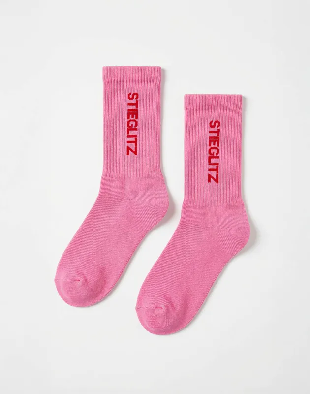 Stieg Socks | Pink made by Stieglitz