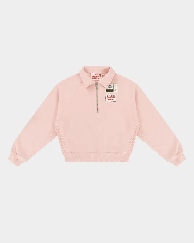 Lola Half Zip | Pink made by Stieglitz