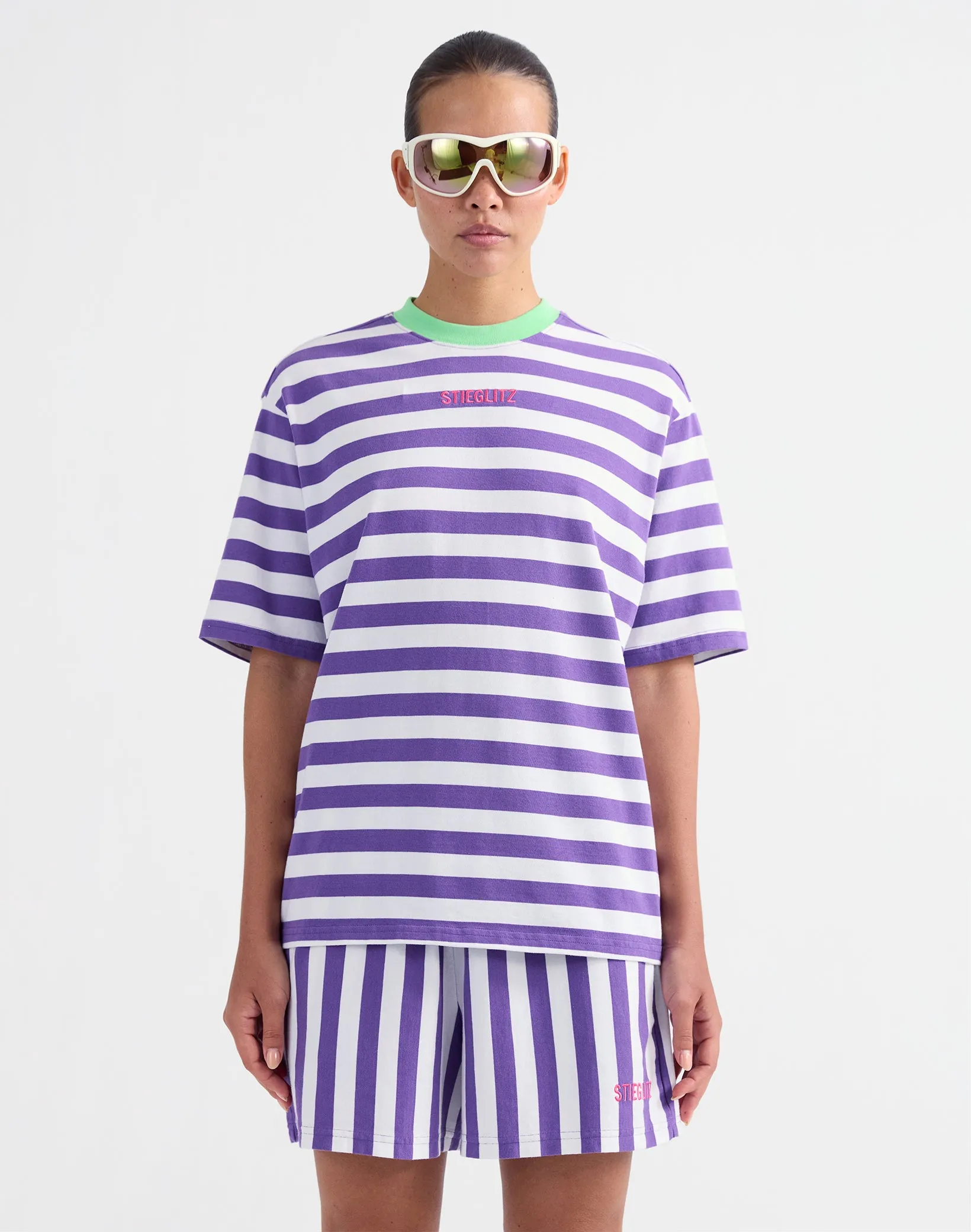 Joana Regular T-shirt | Purple sold by Stieglitz product image thumbnail 2