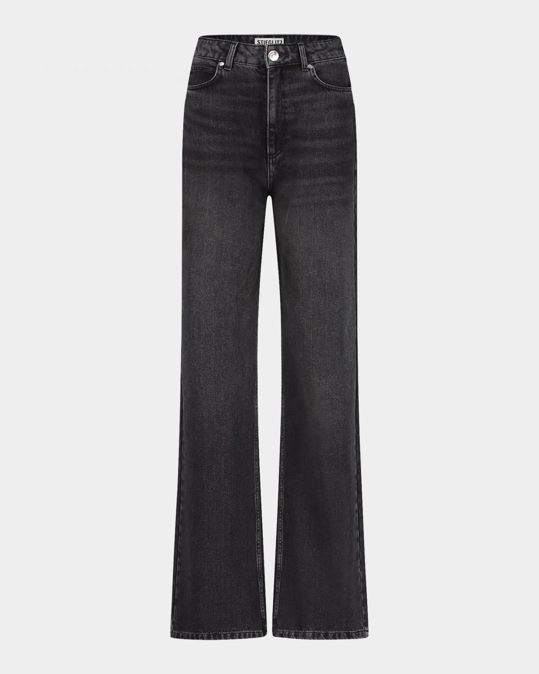 Basic Stieg Jeans | Black sold by Stieglitz