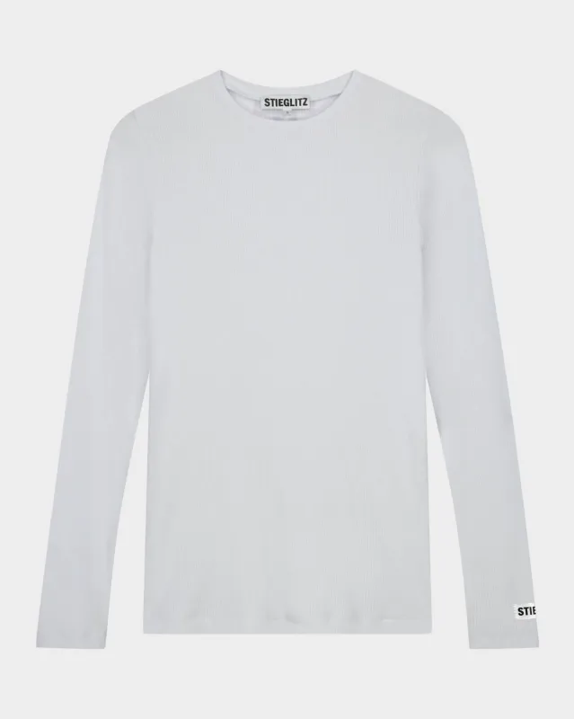 Basic Longsleeve Top | White made by Stieglitz