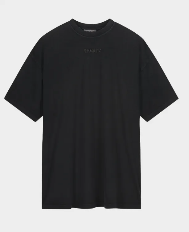 NOS Basic Oversized T-shirt | Black sold by Stieglitz