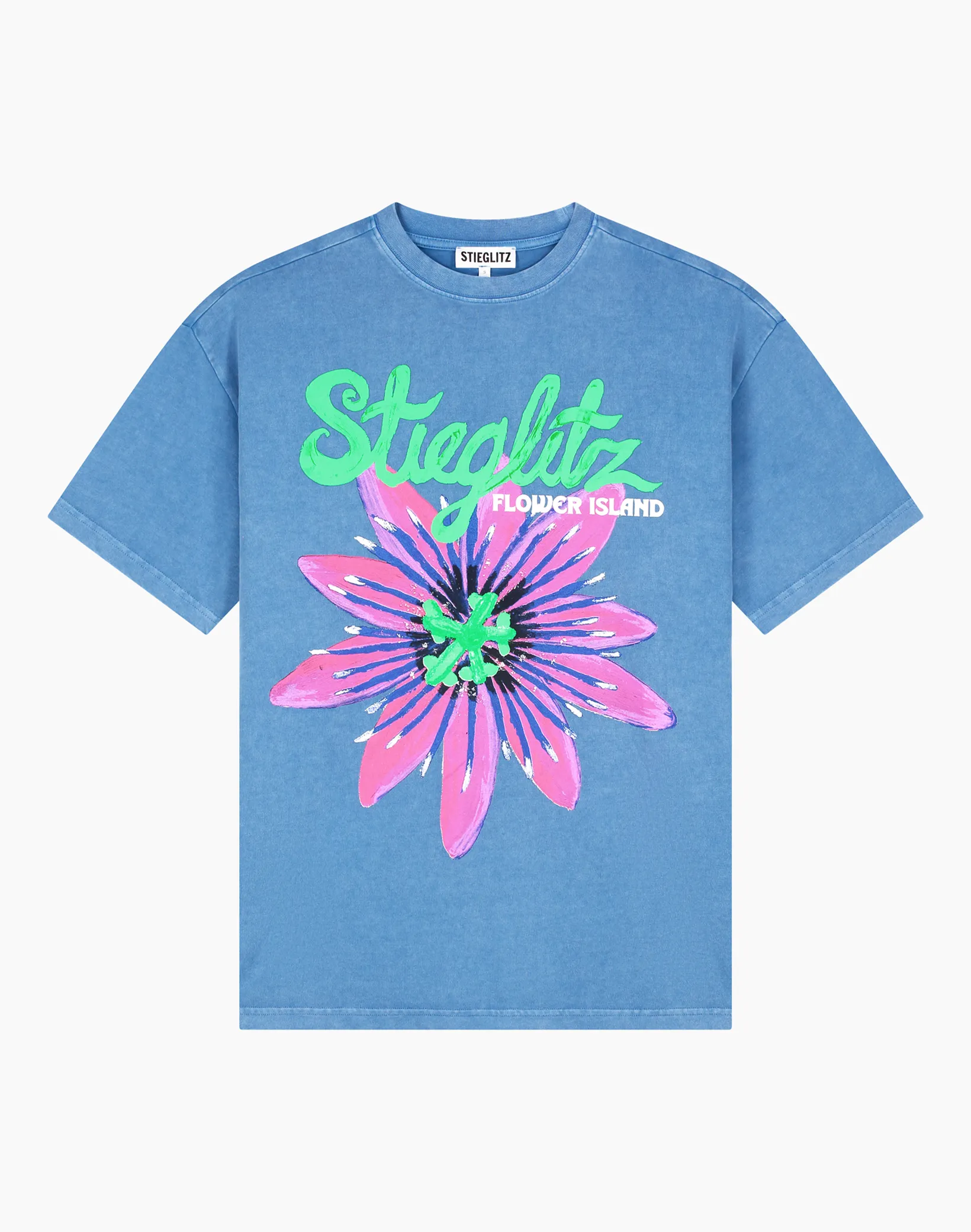 Elida Oversized t-shirt | Blue sold by Stieglitz product image thumbnail 4