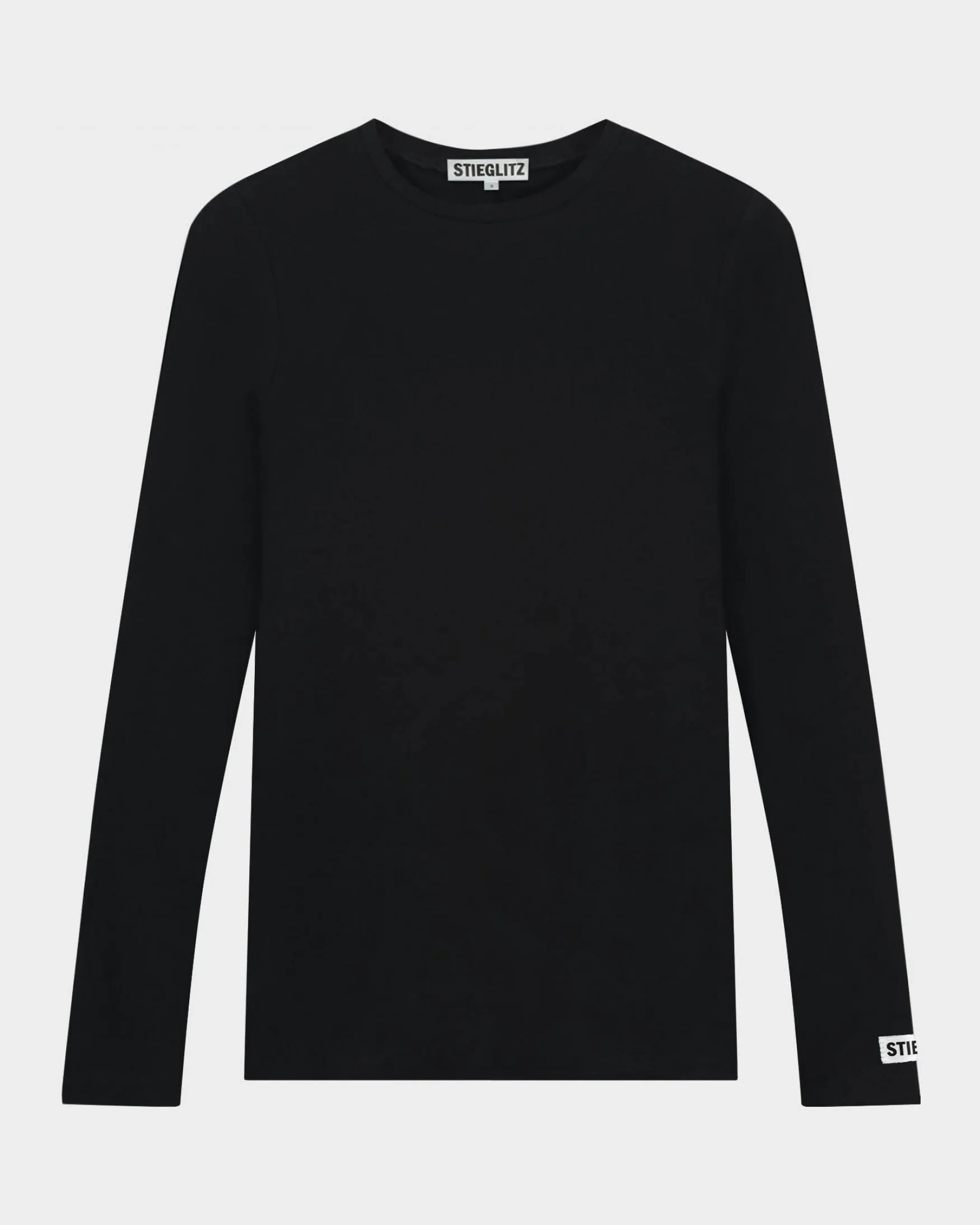 Basic Longsleeve Top | Black sold by Stieglitz