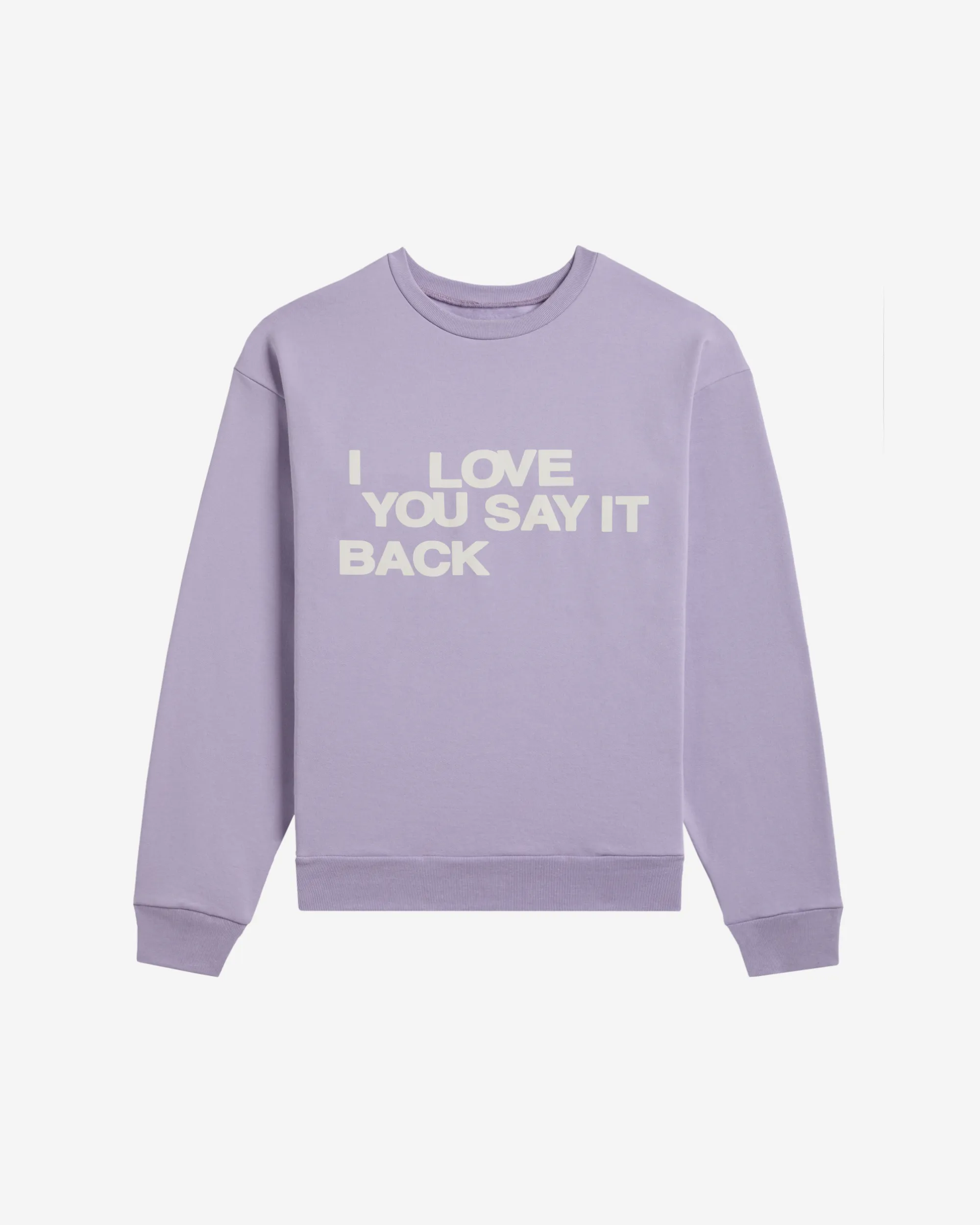 Ways To Say ILY Crewneck sold by Lonely Ghost product image thumbnail 5