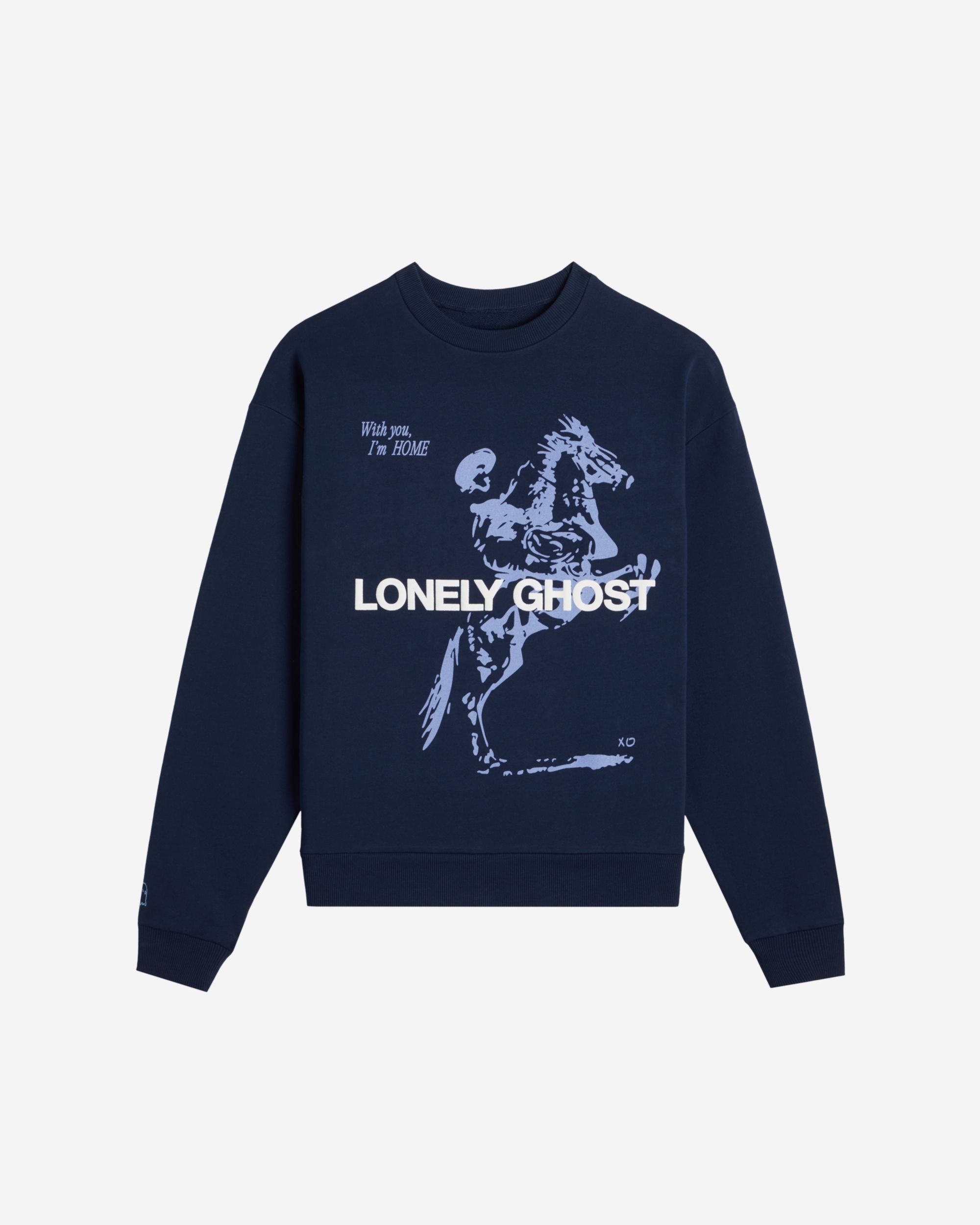 Feel Like Home Heavyweight Crewneck Sweater sold by Lonely Ghost