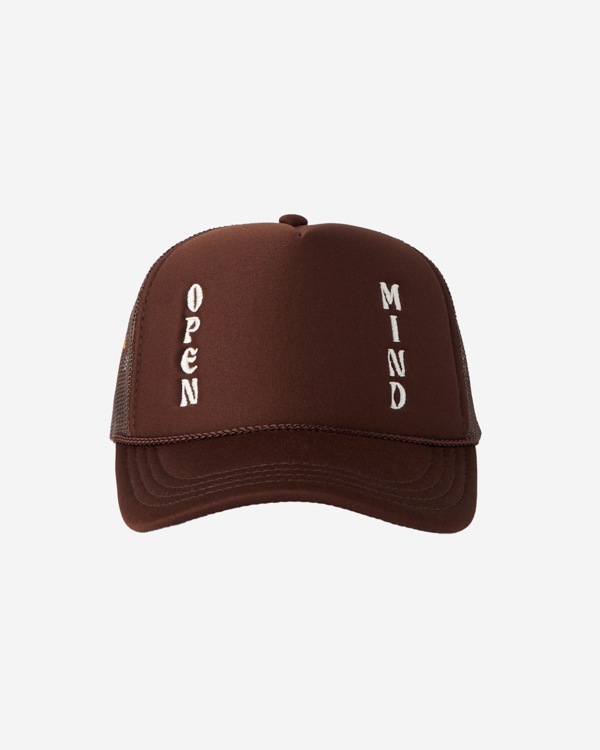 Open Mind Trucker Hat sold by Lonely Ghost