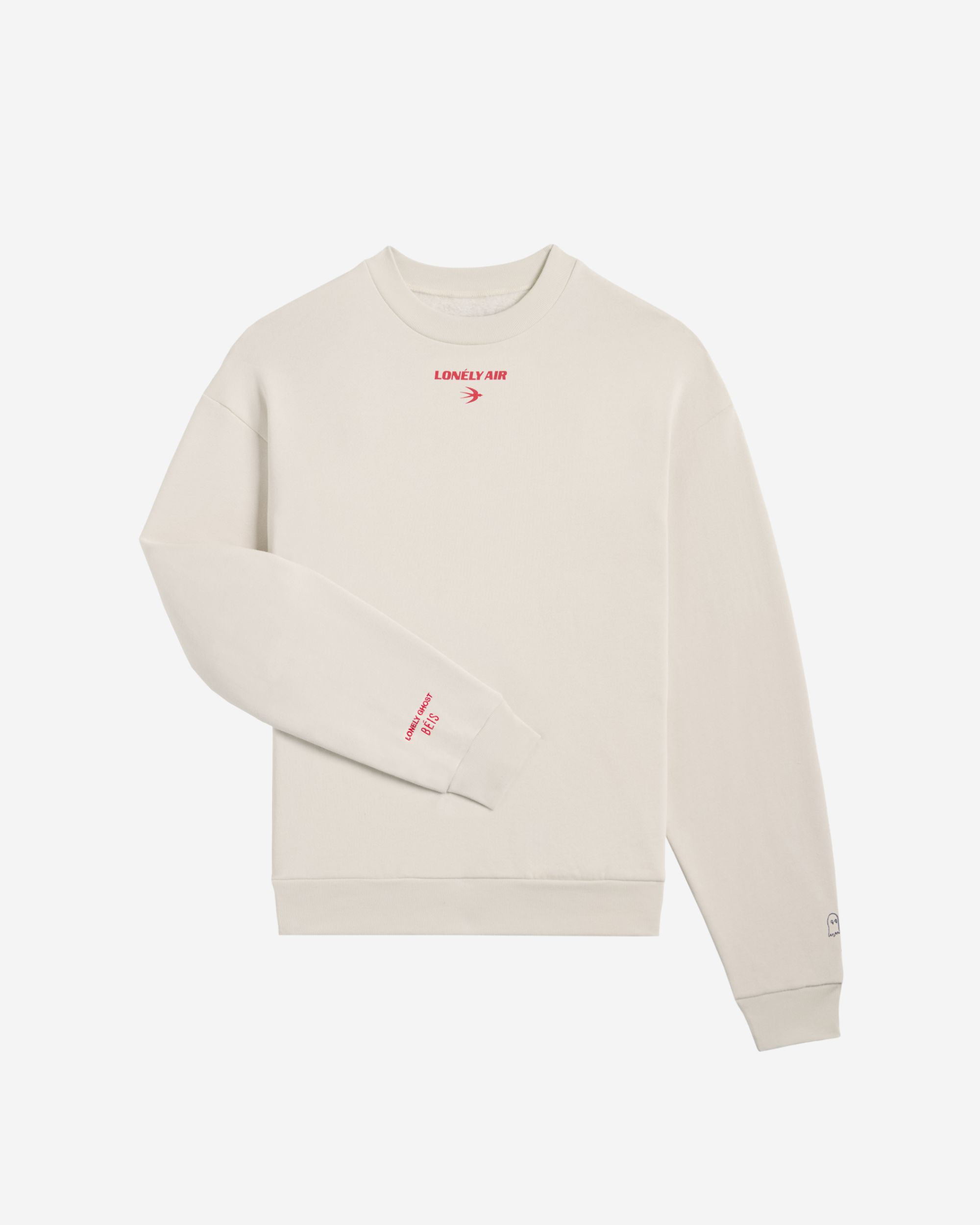 LG x BÉIS Text Me When You Land Crewneck Sweater - Friends & Family sold by Lonely Ghost product image thumbnail 4