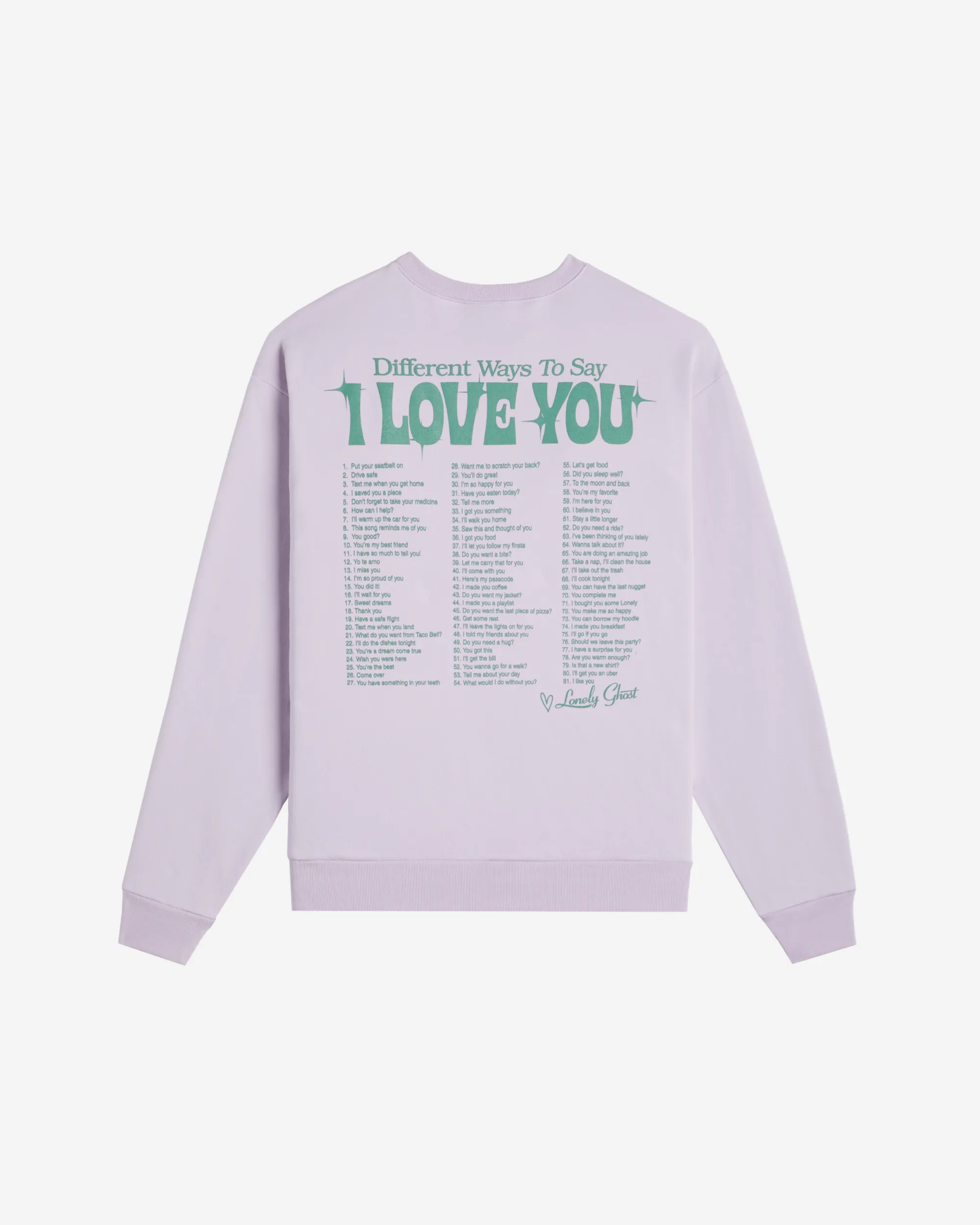 Go For a Walk Crewneck Sweater sold by Lonely Ghost product image thumbnail 2