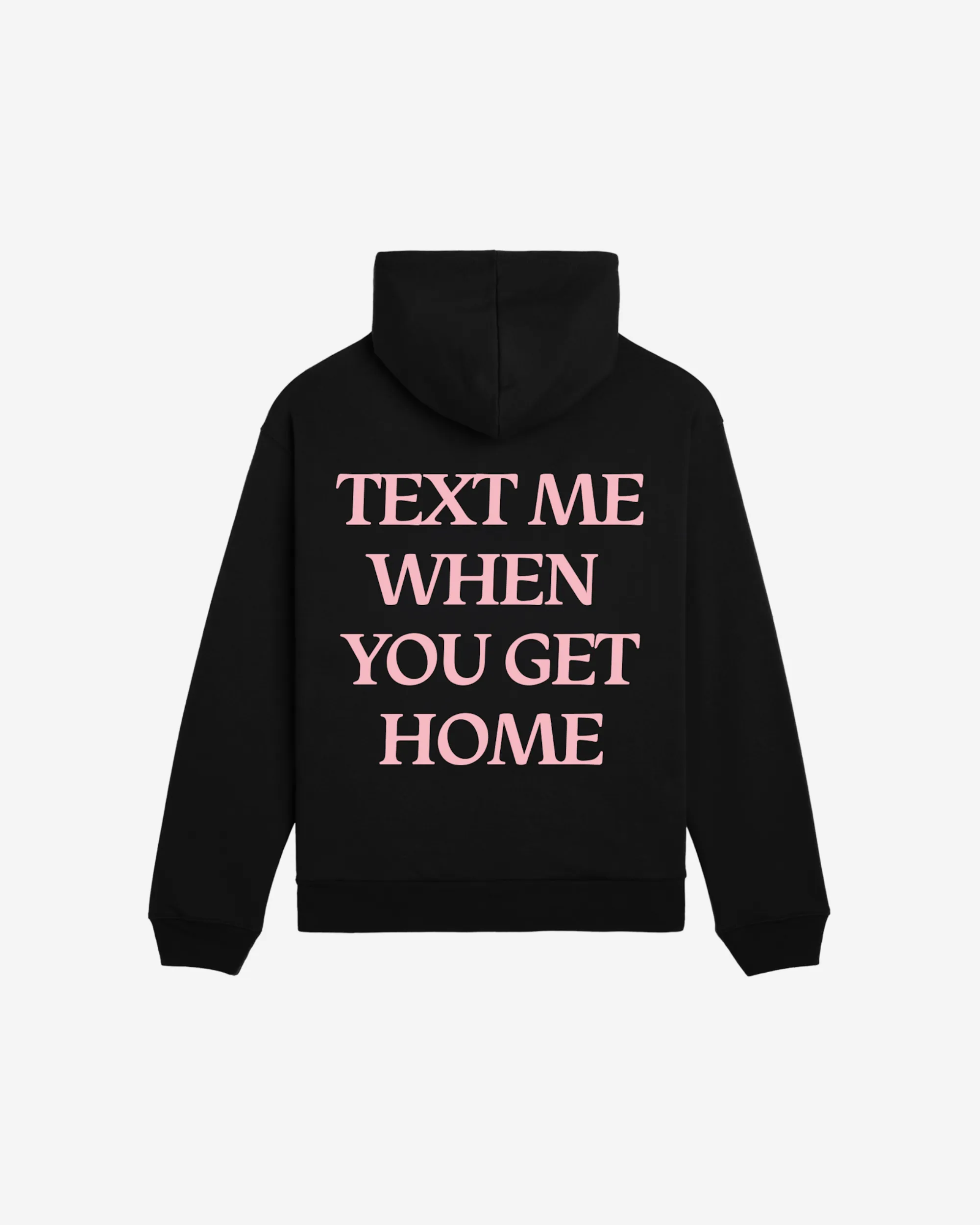 Text Me When You Get Home Hoodie sold by Lonely Ghost product image thumbnail 5