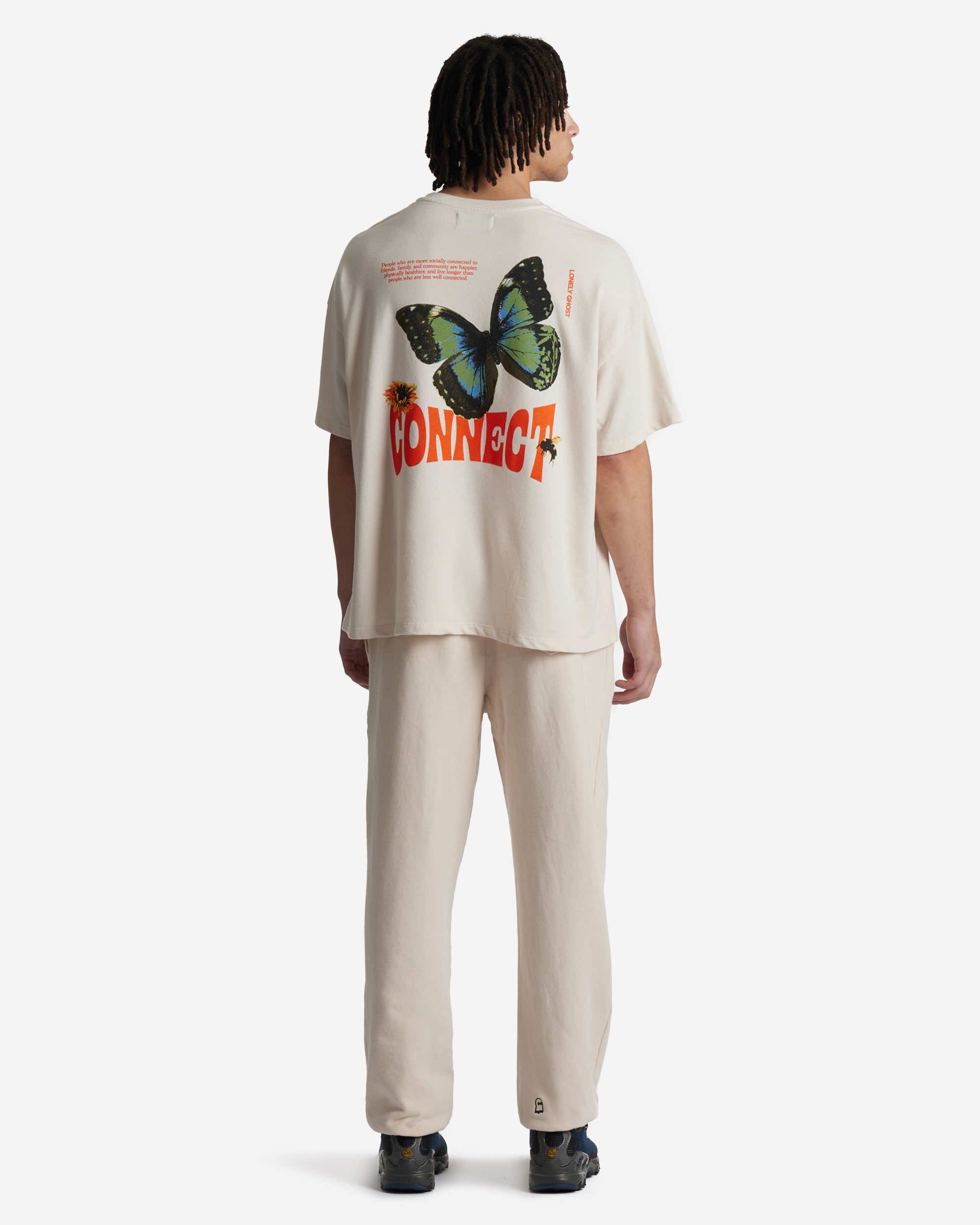 Connect Butterfly Boxy Tee sold by Lonely Ghost product image thumbnail 7