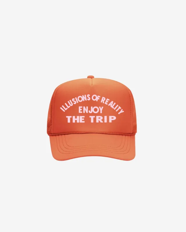 Illusions of Reality Trucker Hat sold by Lonely Ghost