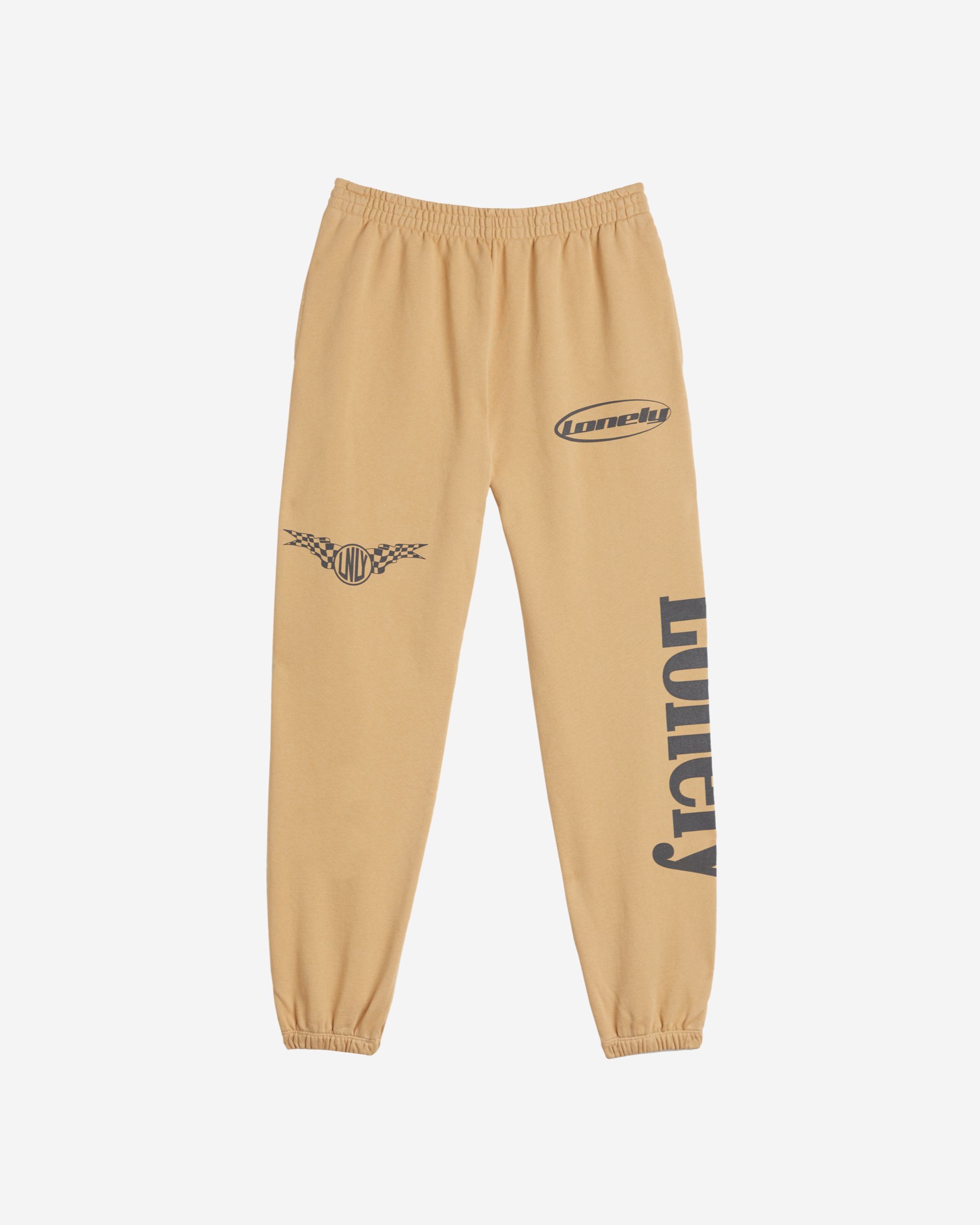 Lonely Road Race Emblems Heavyweight Sweatpants sold by Lonely Ghost