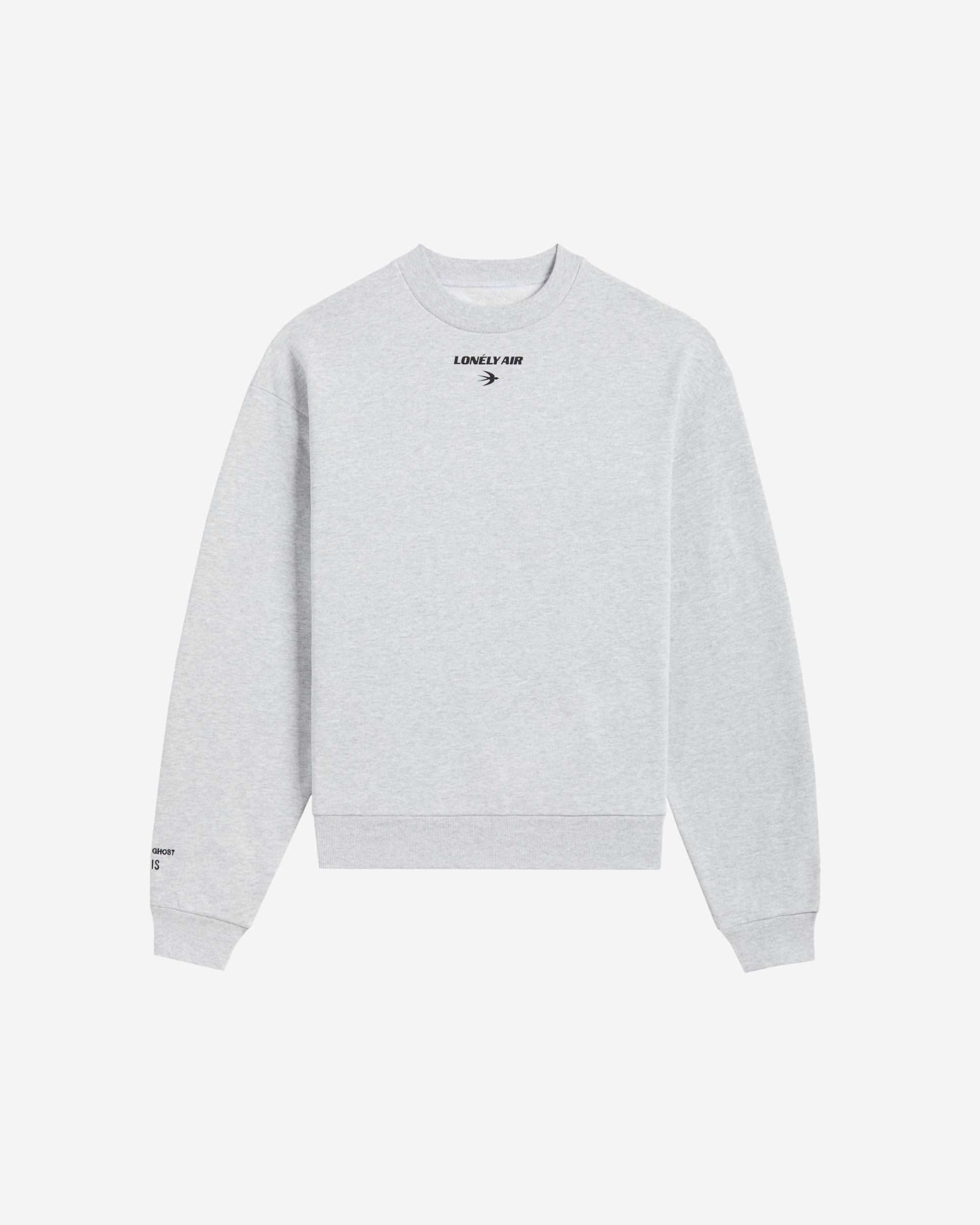 LG x BÉIS Text Me When You Land Heavyweight Crewneck Sweater sold by Lonely Ghost product image thumbnail 2