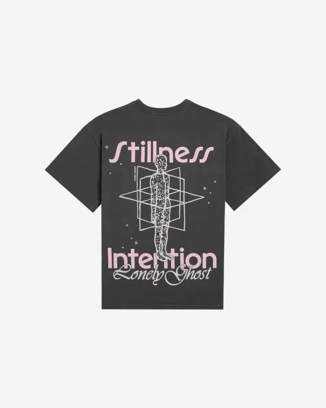 Stillness Intention Tee sold by Lonely Ghost