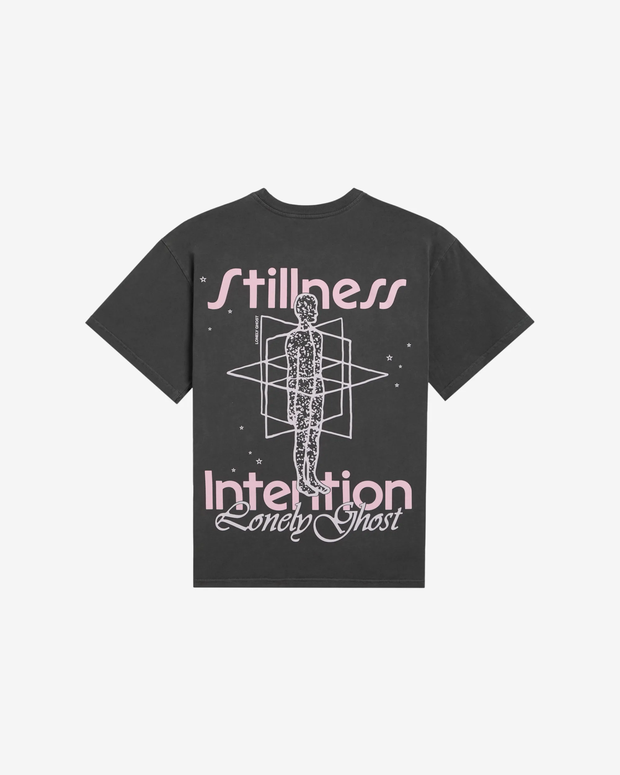 Stillness Intention Tee sold by Lonely Ghost
