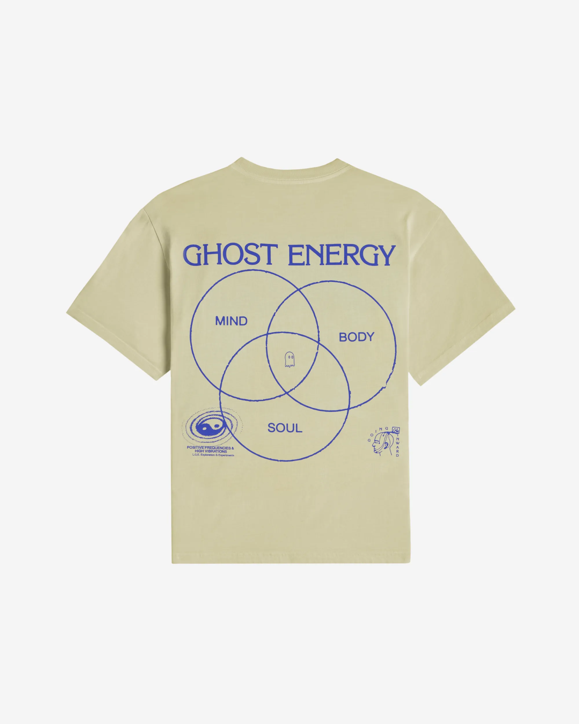 Inhale Exhale Tee sold by Lonely Ghost