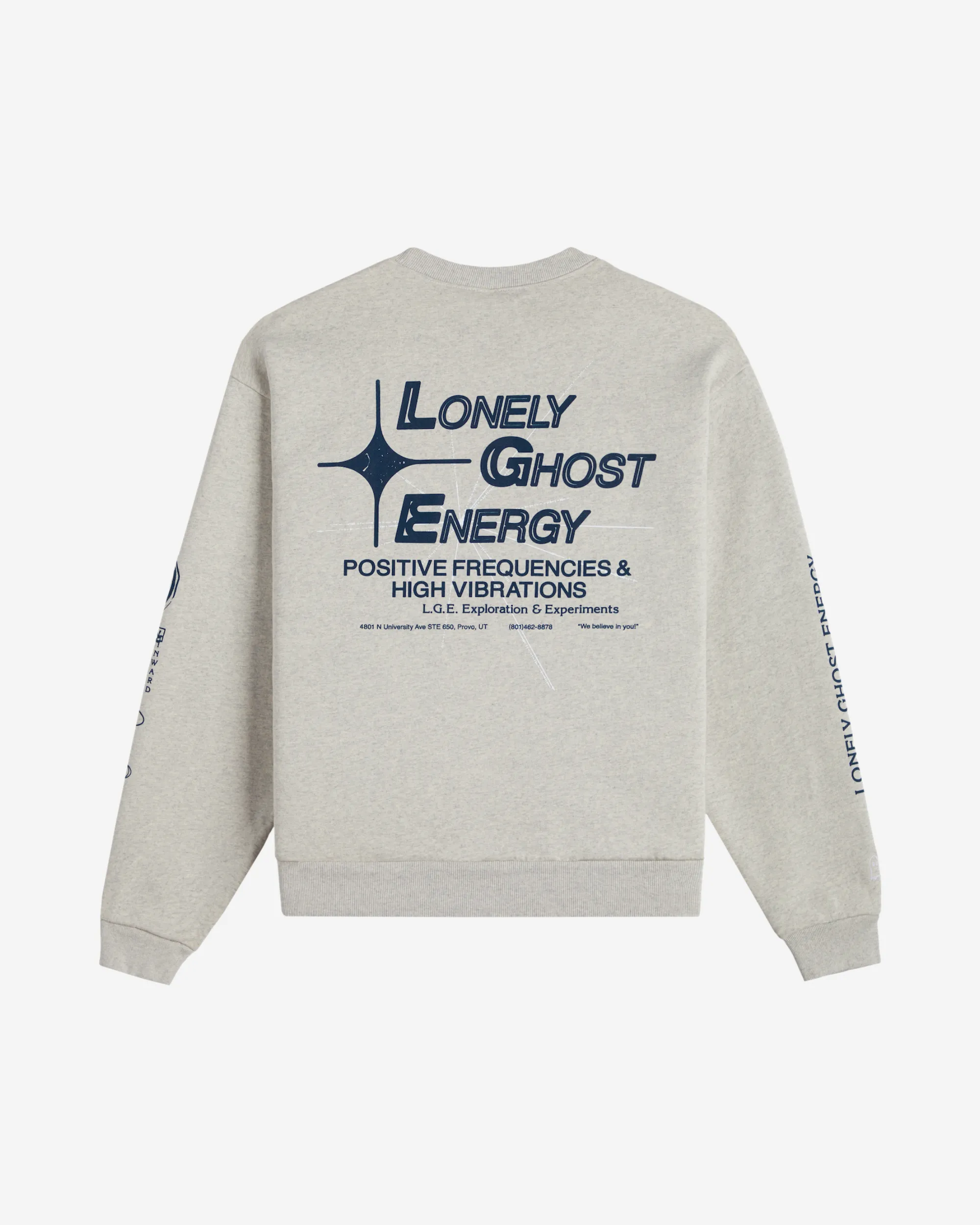 Energy Heavyweight Crewneck Sweater sold by Lonely Ghost