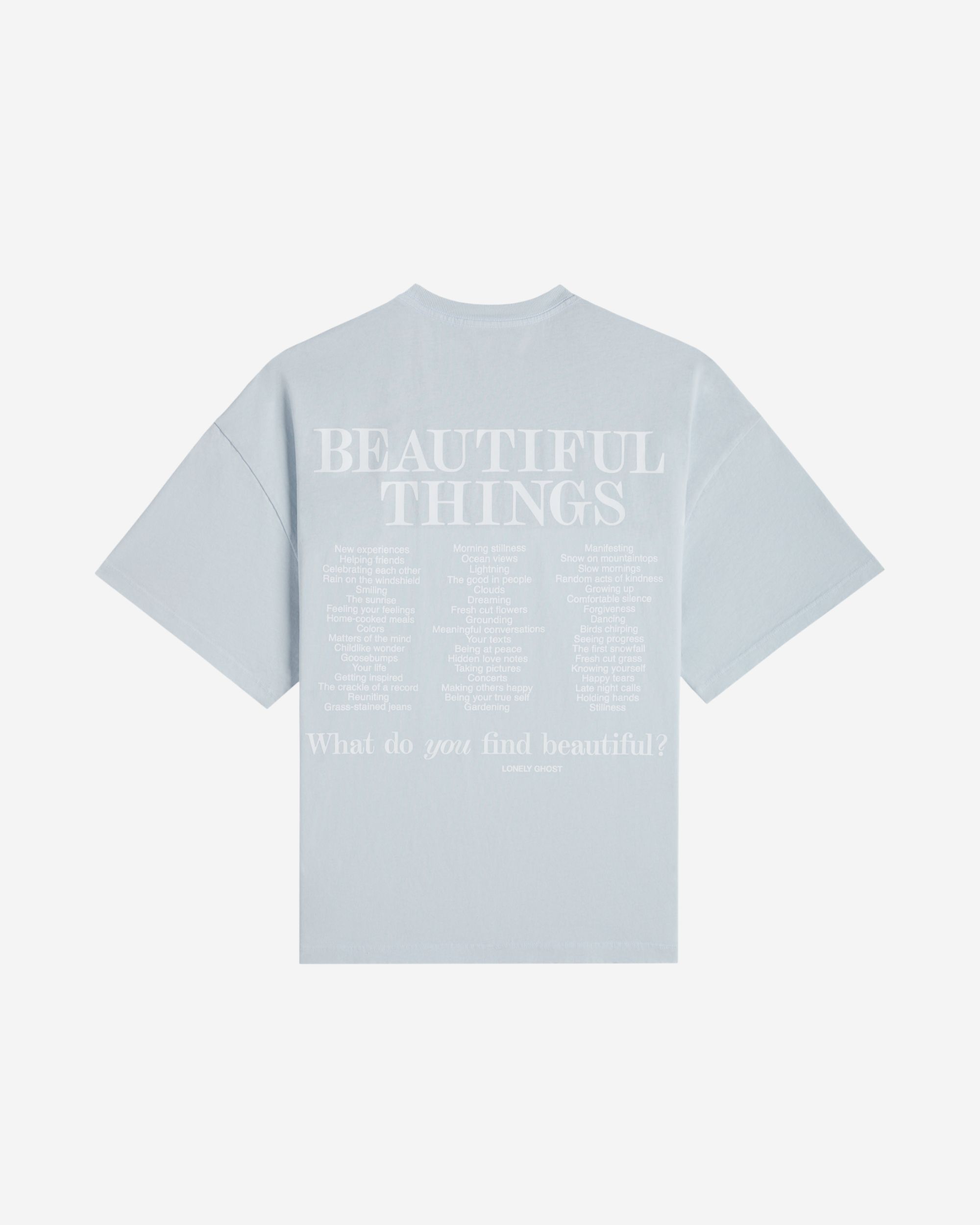 Beautiful Things Boxy Tee sold by Lonely Ghost