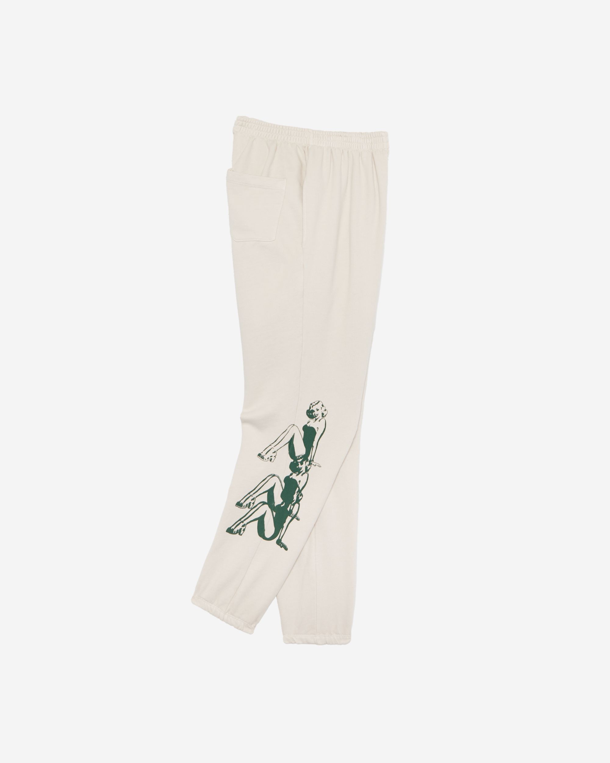 TMWYGL Heavyweight Sweatpants - Bone sold by Lonely Ghost product image thumbnail 2
