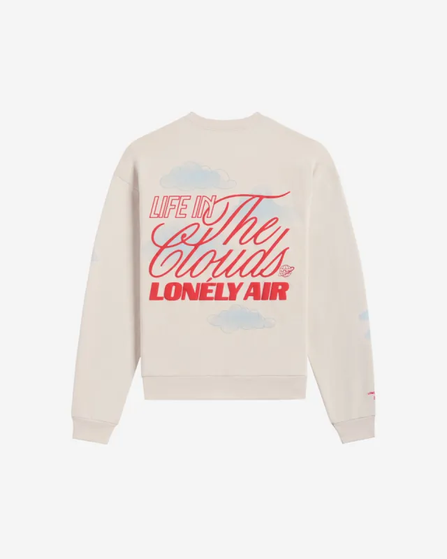 LG x BÉIS Life in the Clouds Heavyweight Crewneck Sweater sold by Lonely Ghost