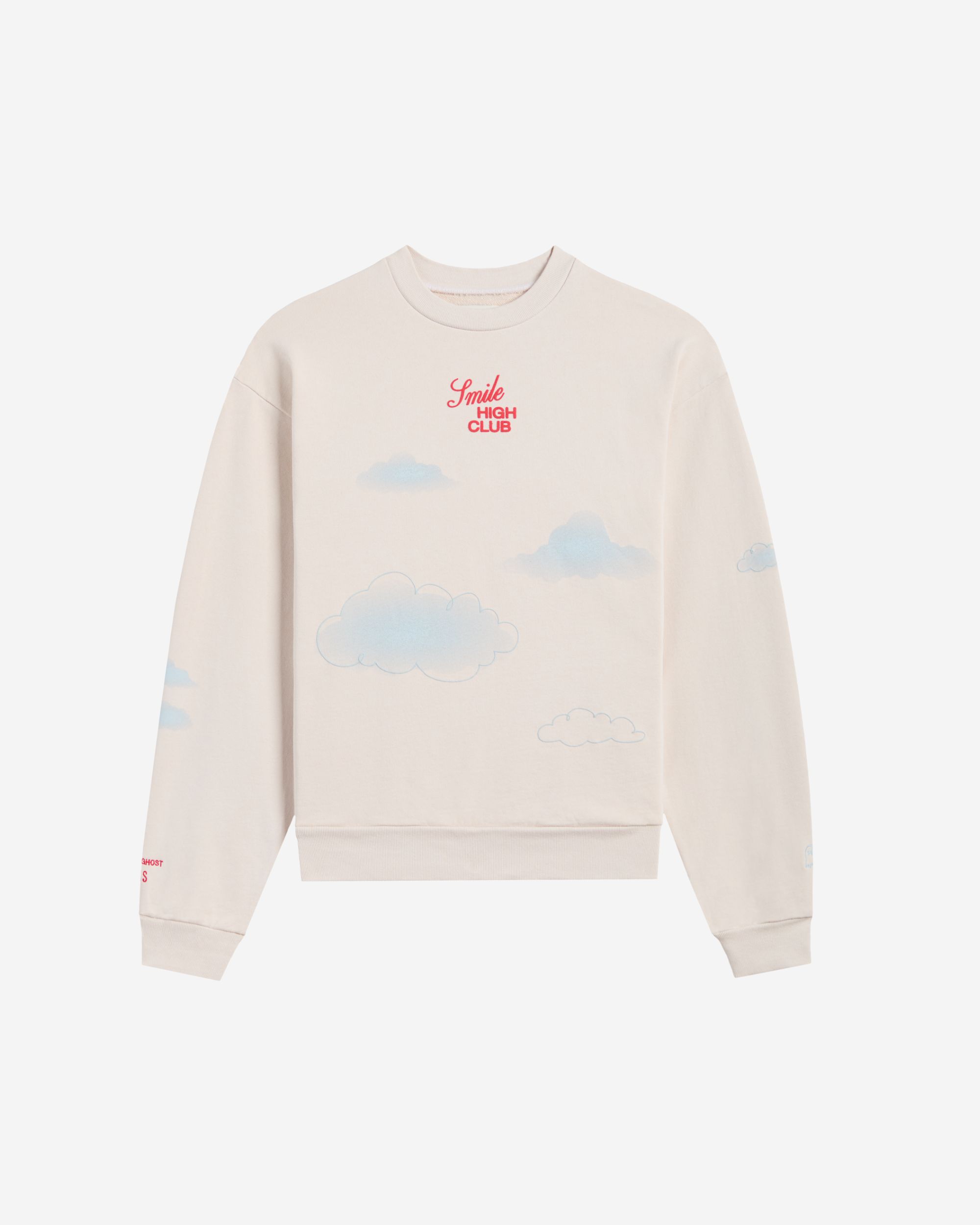 LG x BÉIS Life in the Clouds Heavyweight Crewneck Sweater sold by Lonely Ghost product image thumbnail 2
