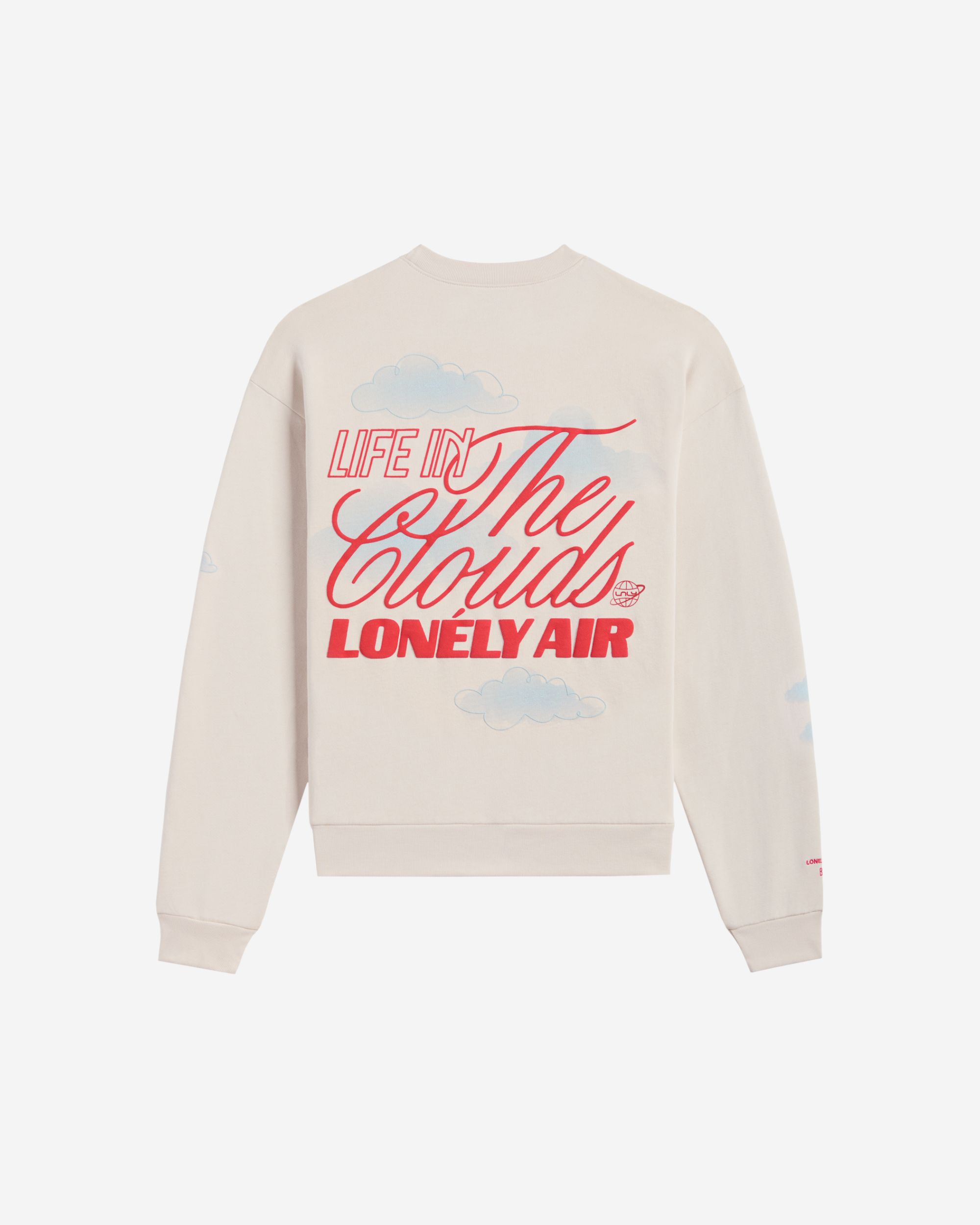 LG x BÉIS Life in the Clouds Heavyweight Crewneck Sweater sold by Lonely Ghost